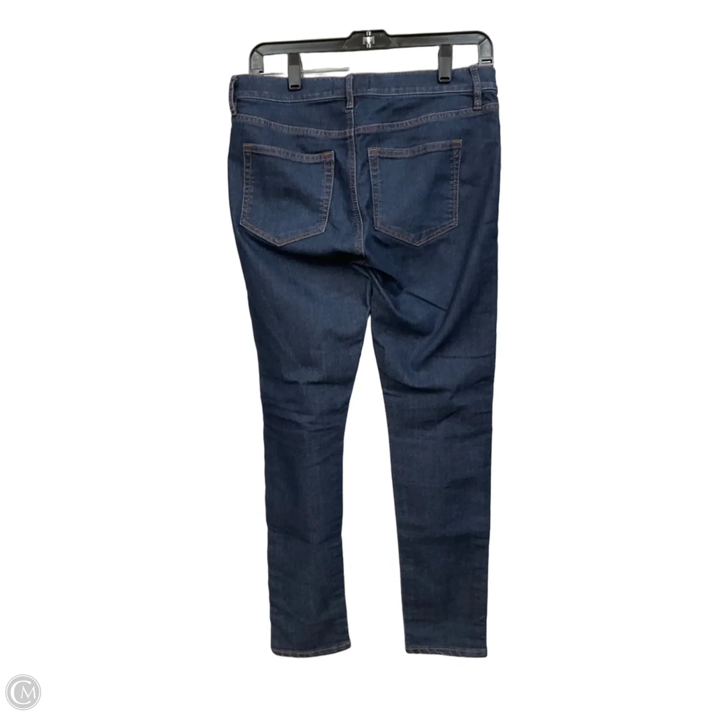 Jeans Skinny By Loft In Blue Denim, Size: 4
