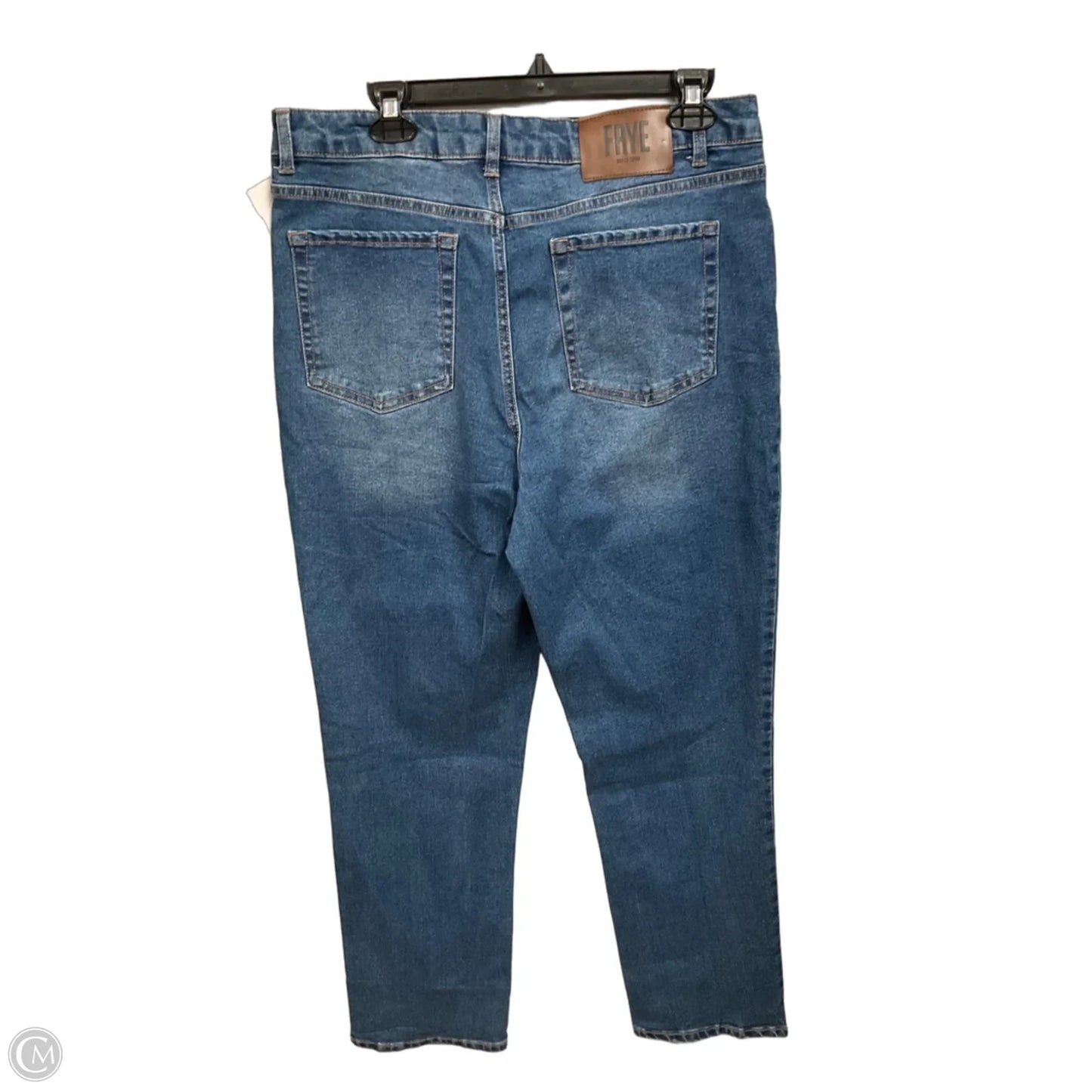 Jeans Designer By Frye In Blue Denim, Size: 12