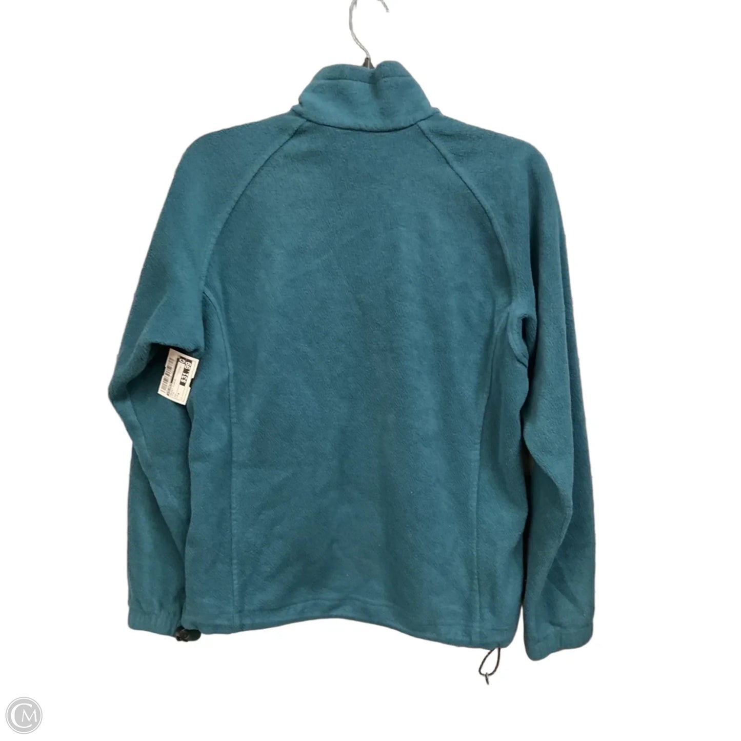 Jacket Fleece By Columbia In Teal, Size: M