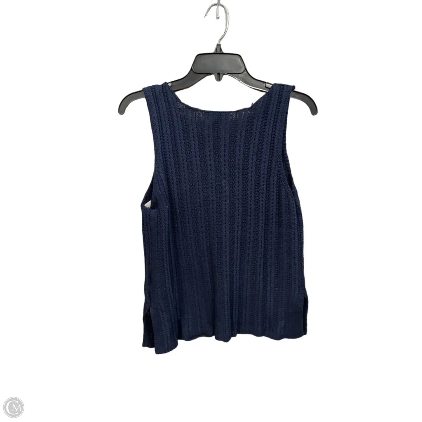 Top Sleeveless By Marled In Navy, Size: M