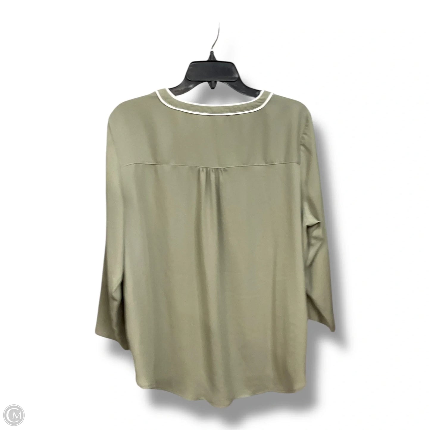 Top 3/4 Sleeve By Maurices In Green, Size: Xl