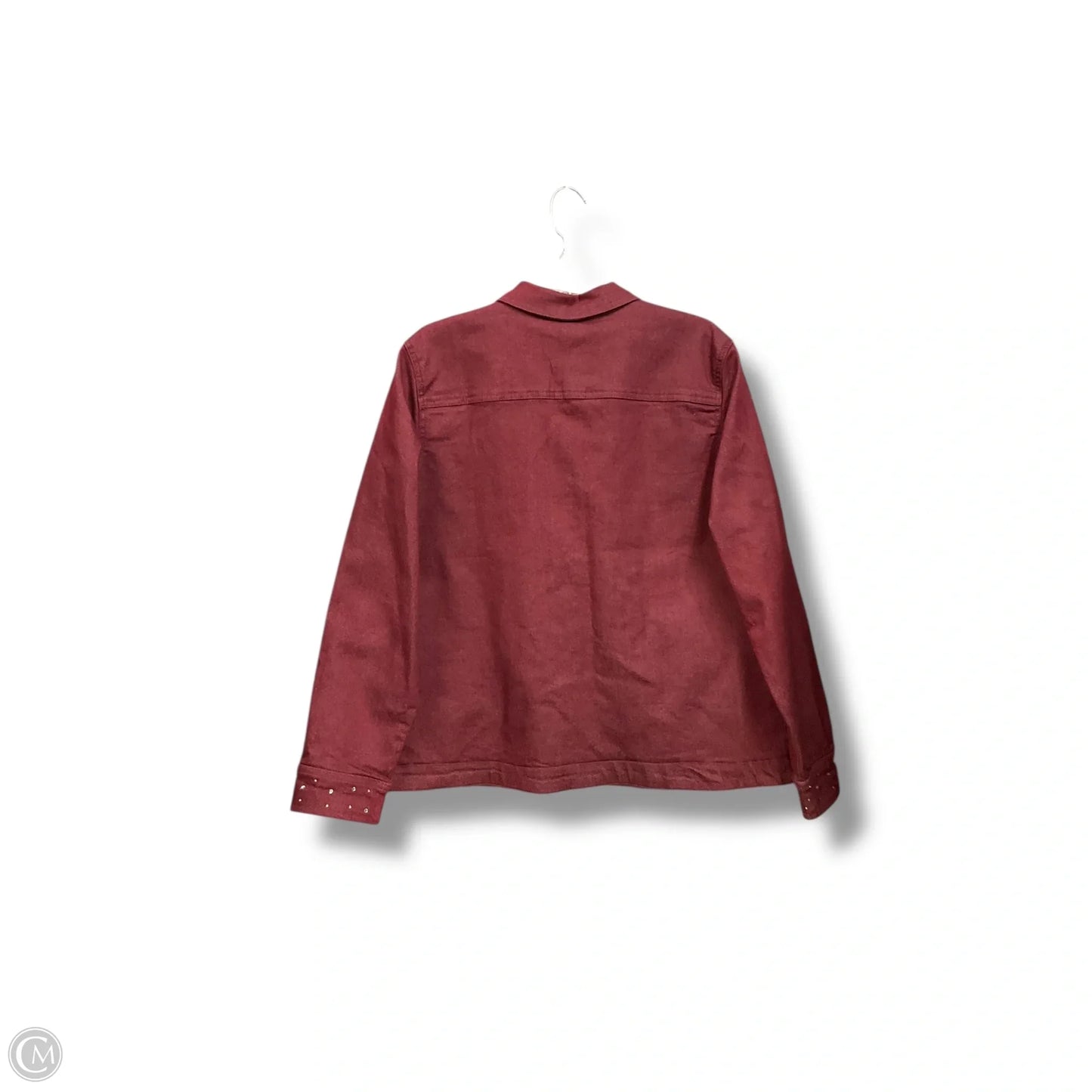 Jacket Other By Blair In Maroon, Size: L