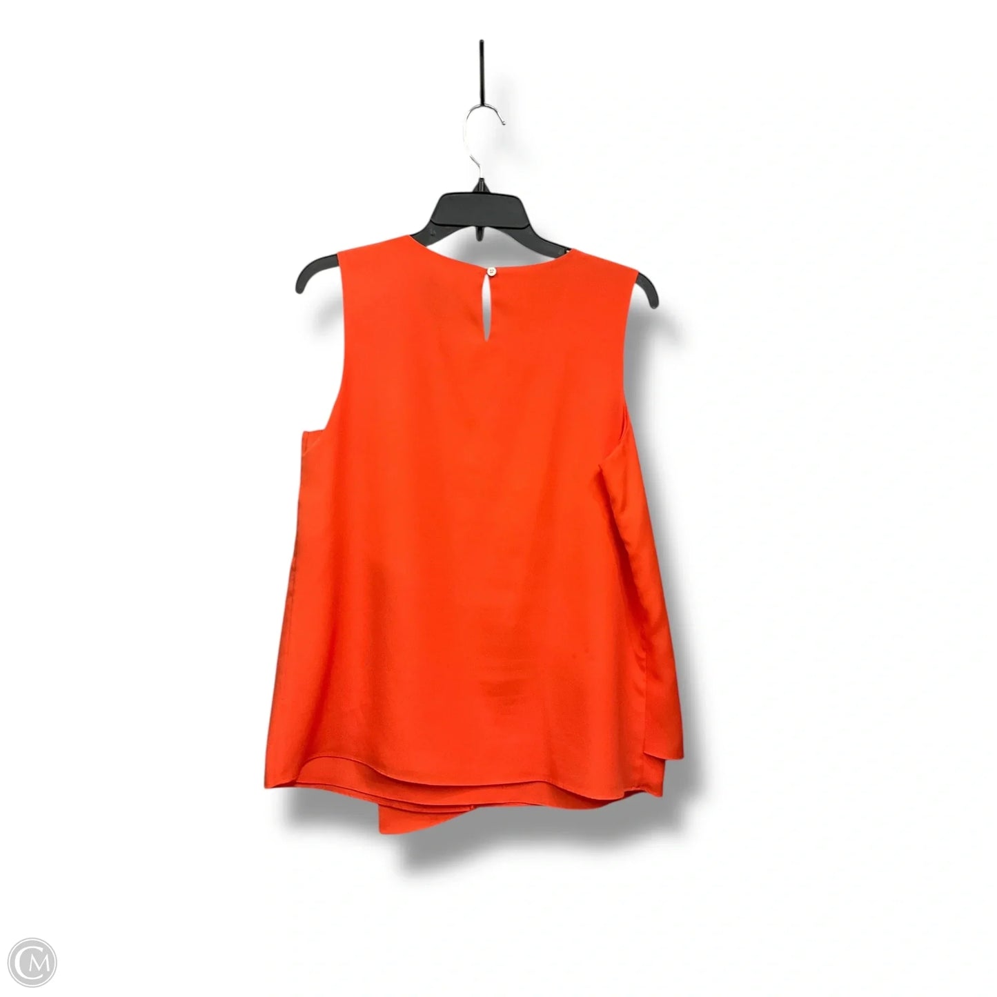 Top Sleeveless By Lauren By Ralph Lauren In Orange, Size: L