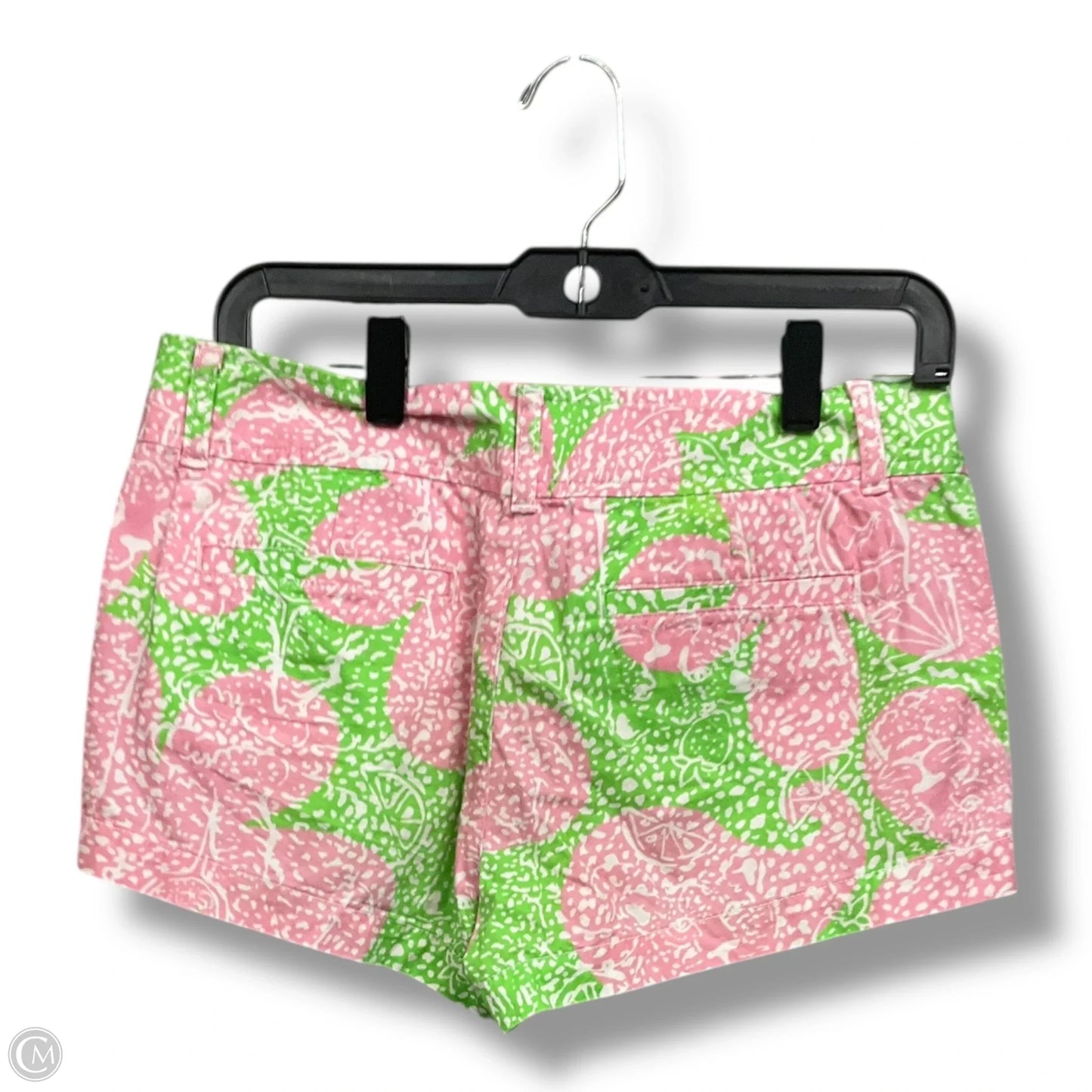 Shorts Designer By Lilly Pulitzer In Green & Pink, Size: 4