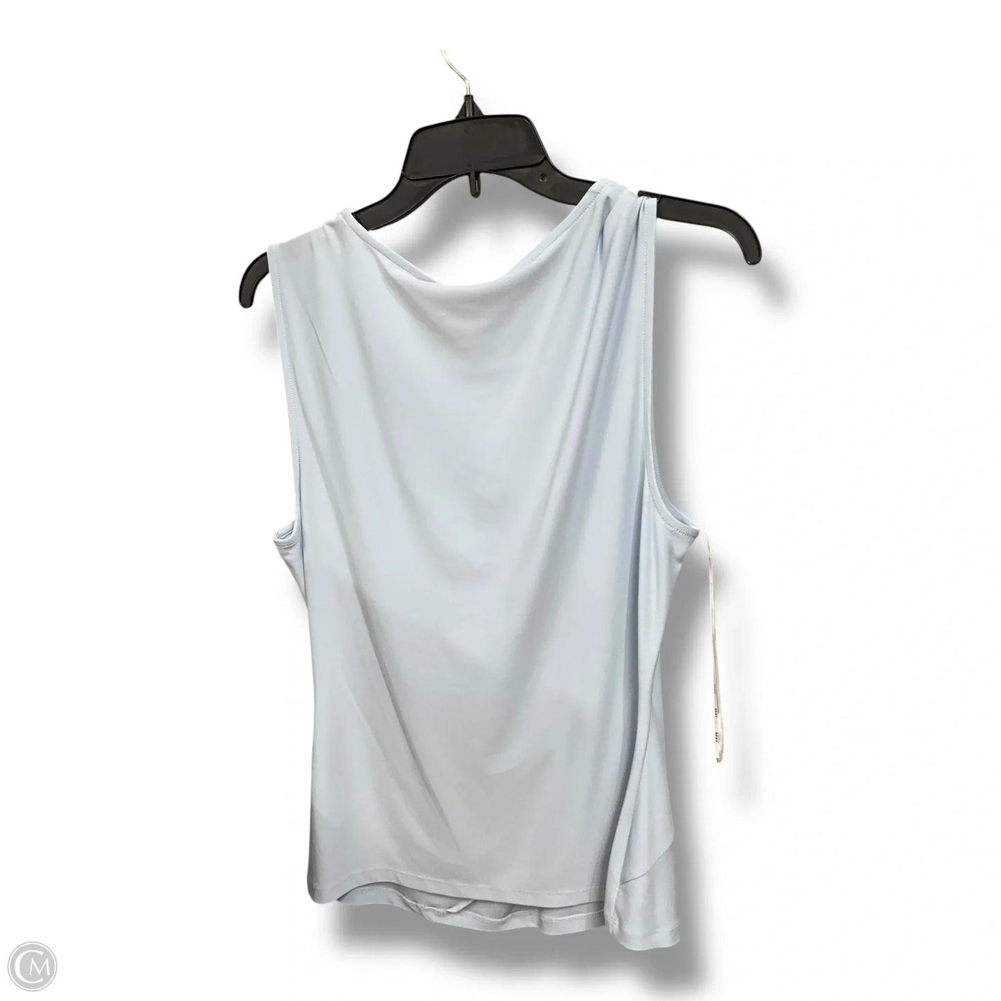 Top Sleeveless By Dkny In Blue, Size: L