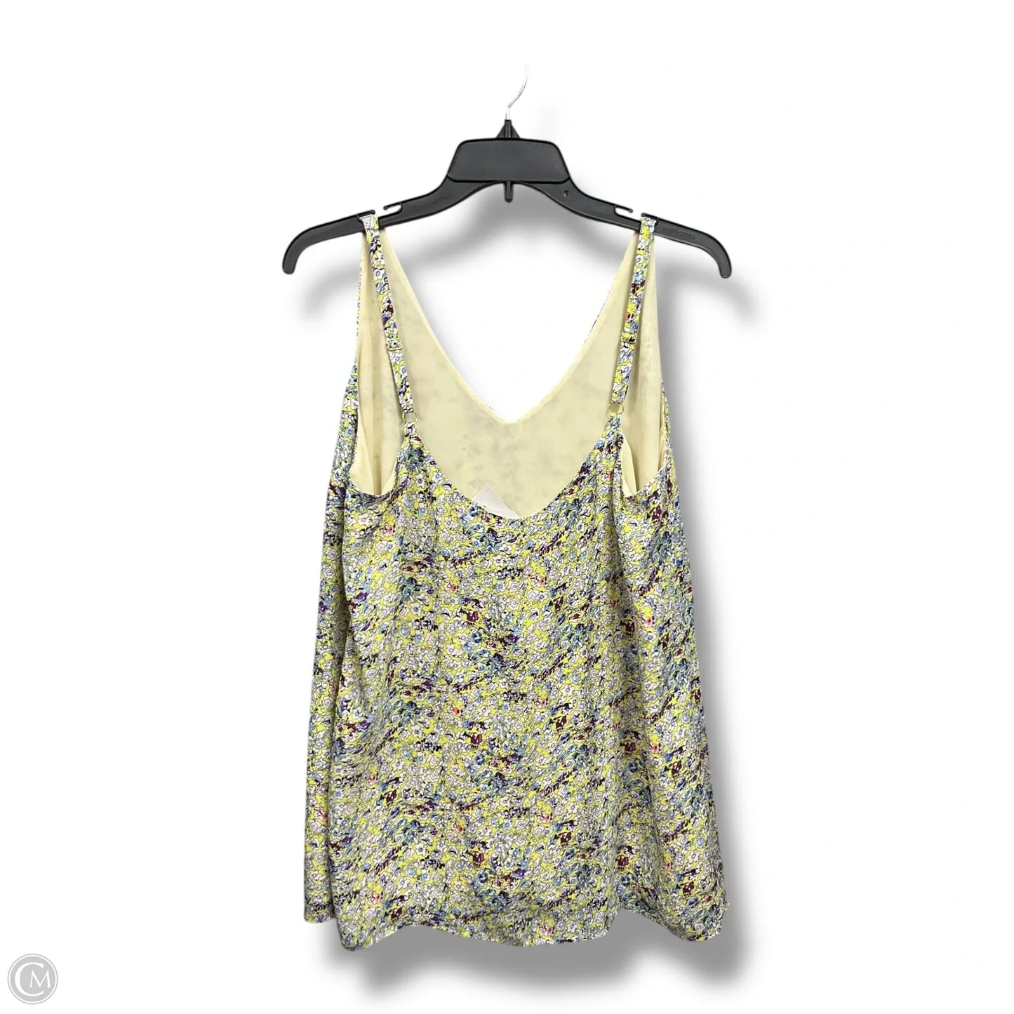 Top Sleeveless By Cabi In Striped Pattern, Size: Xl