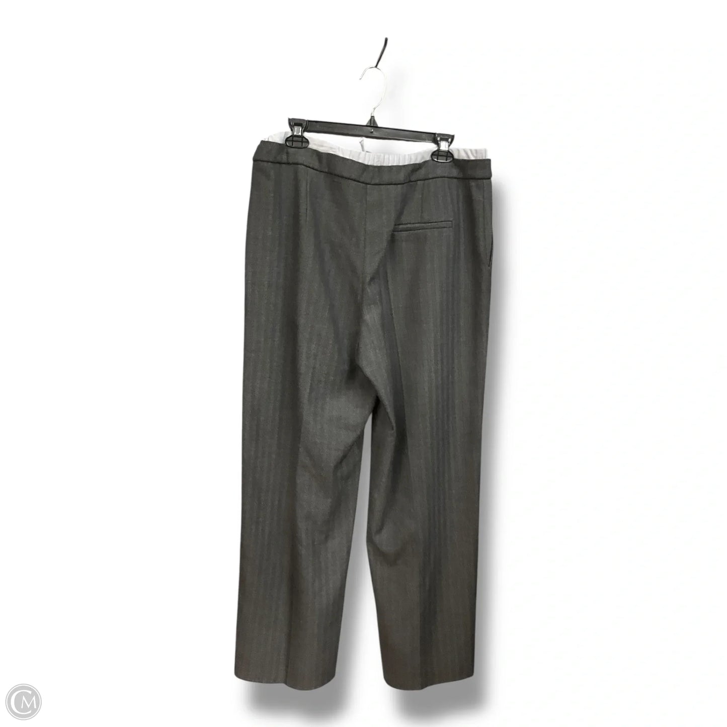 Pants Wide Leg By Zara In Grey, Size: 16