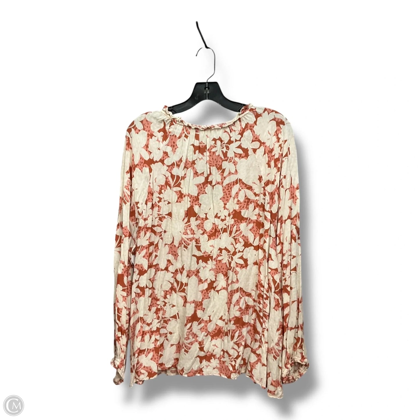 Top Long Sleeve By Old Navy In Floral Print, Size: Xl