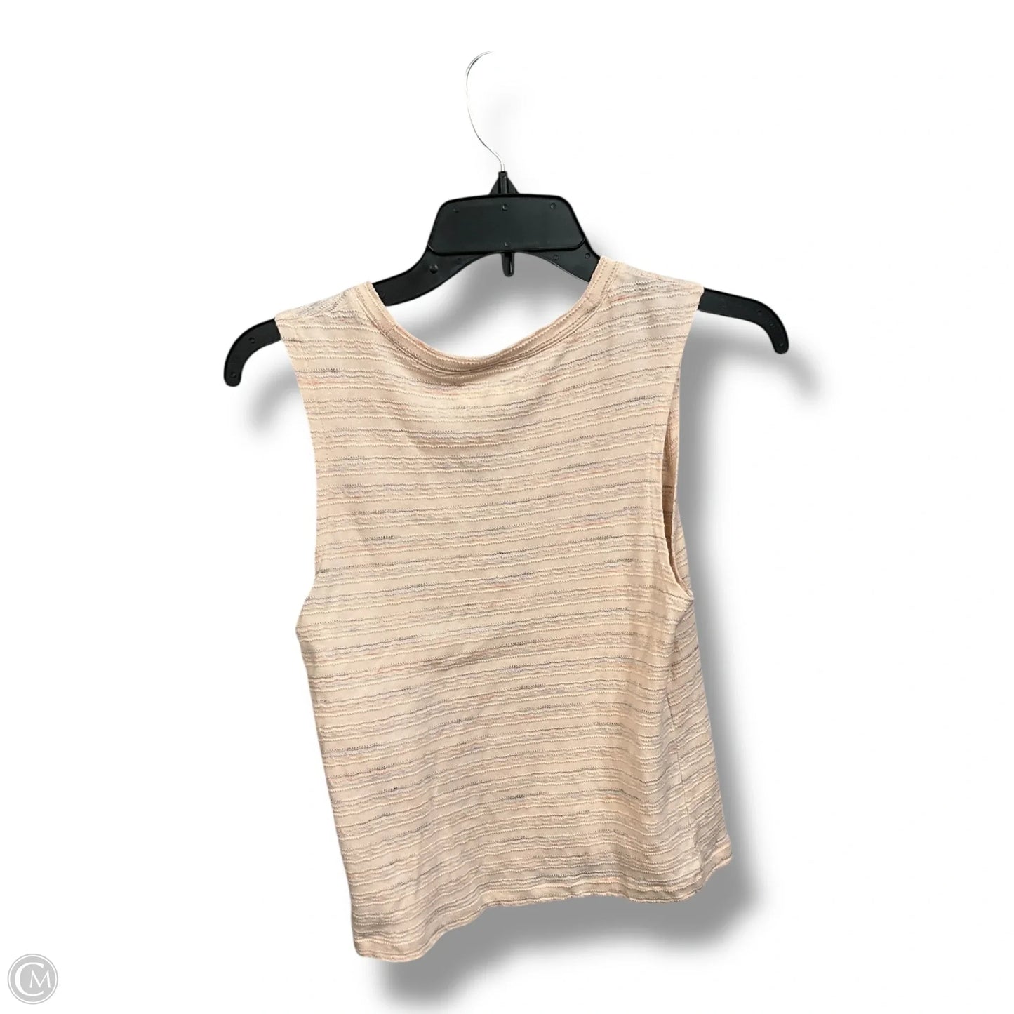 Top Sleeveless By Madewell In Striped Pattern, Size: Xs