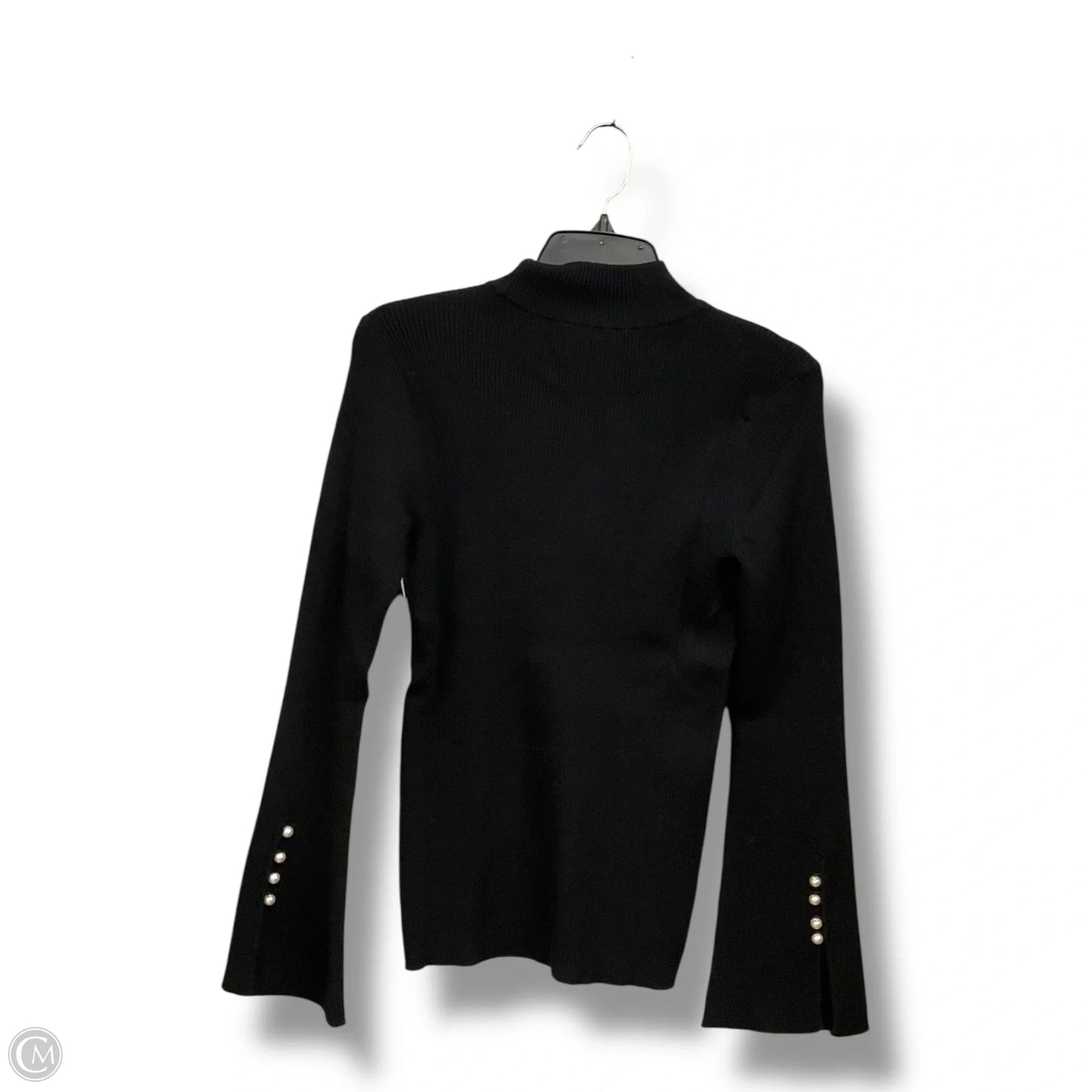 Sweater By Ann Taylor In Black, Size: L