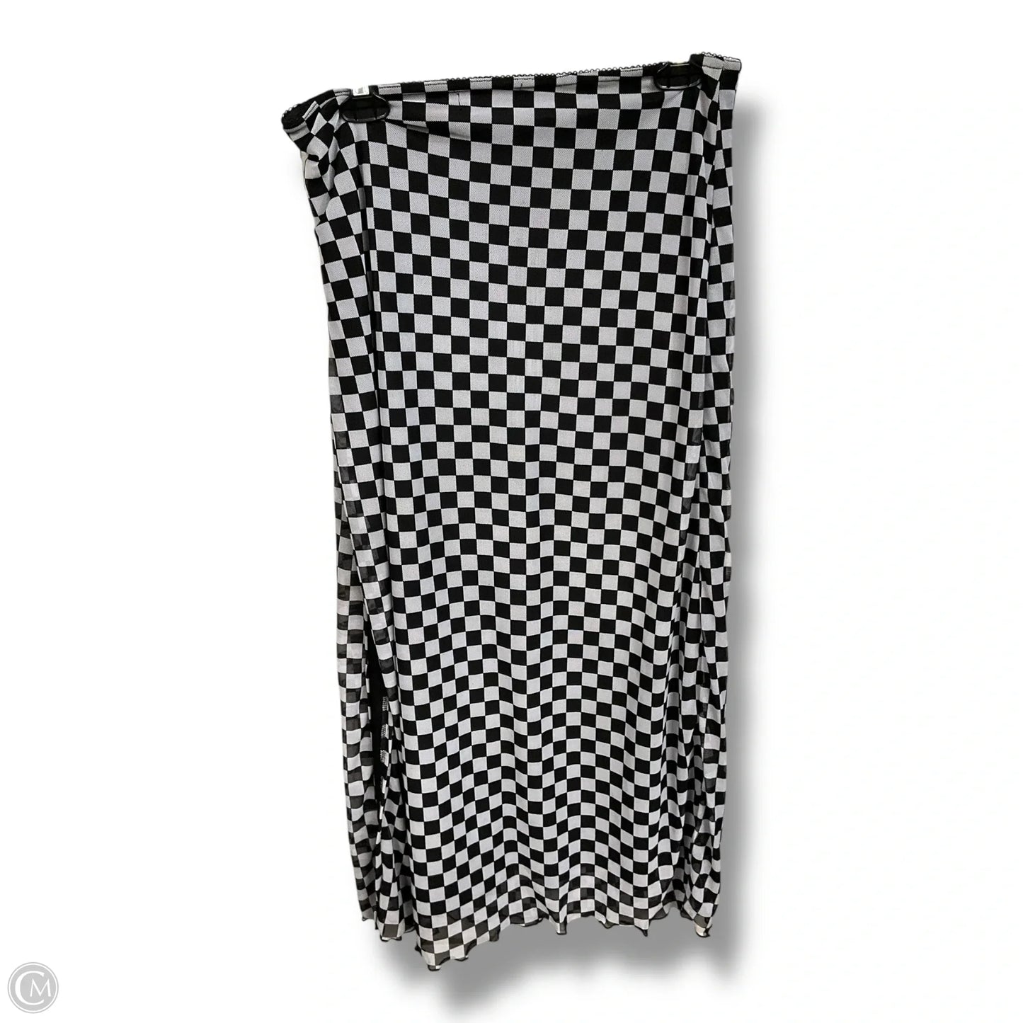 Skirt Maxi By Urban Outfitters In Checkered Pattern, Size: M