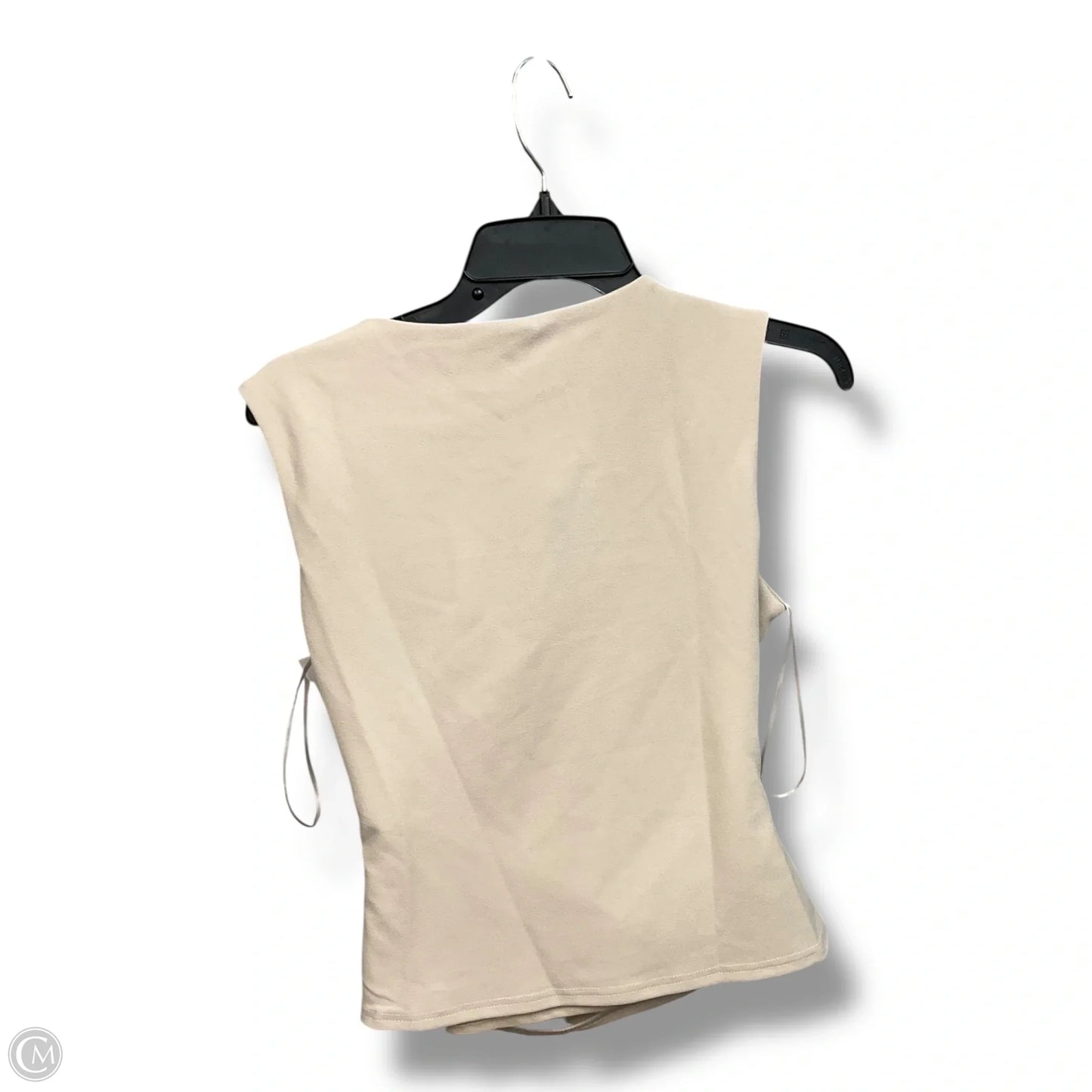 Top Sleeveless By Clothes Mentor In Beige, Size: S