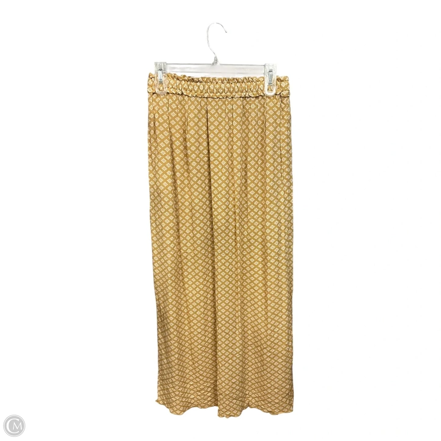 Skirt Maxi By Upwest In White & Yellow, Size: Xs