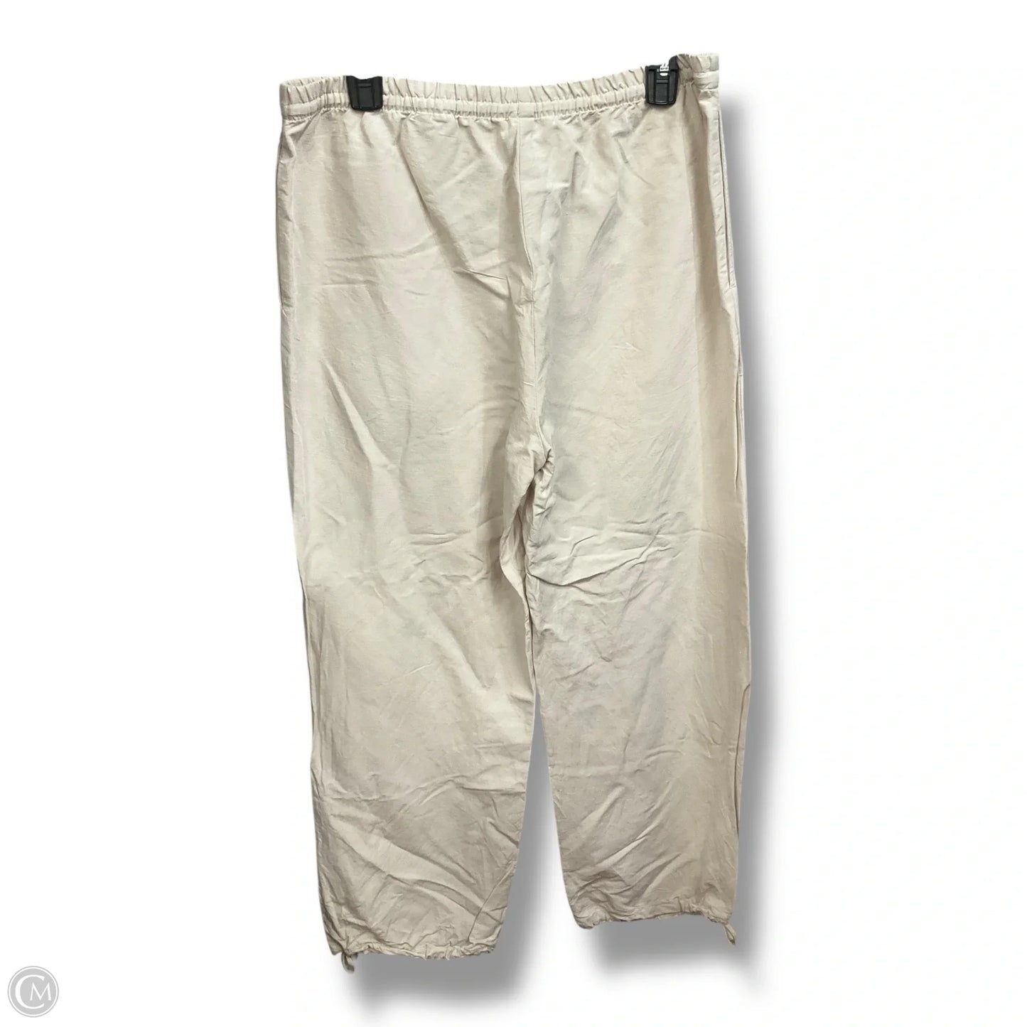 Pants Linen By H&m In Beige, Size: 8