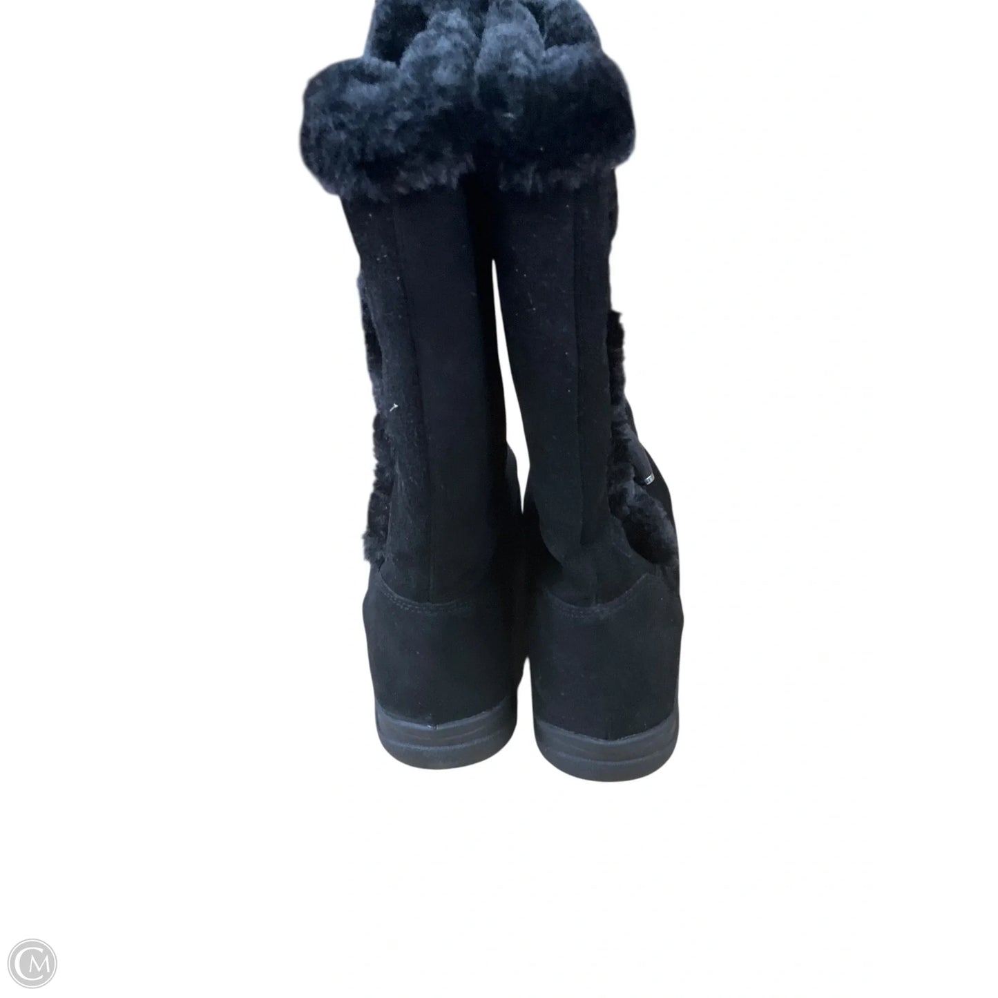 Boots Mid-calf Flats By White Mountain In Black, Size: 8.5