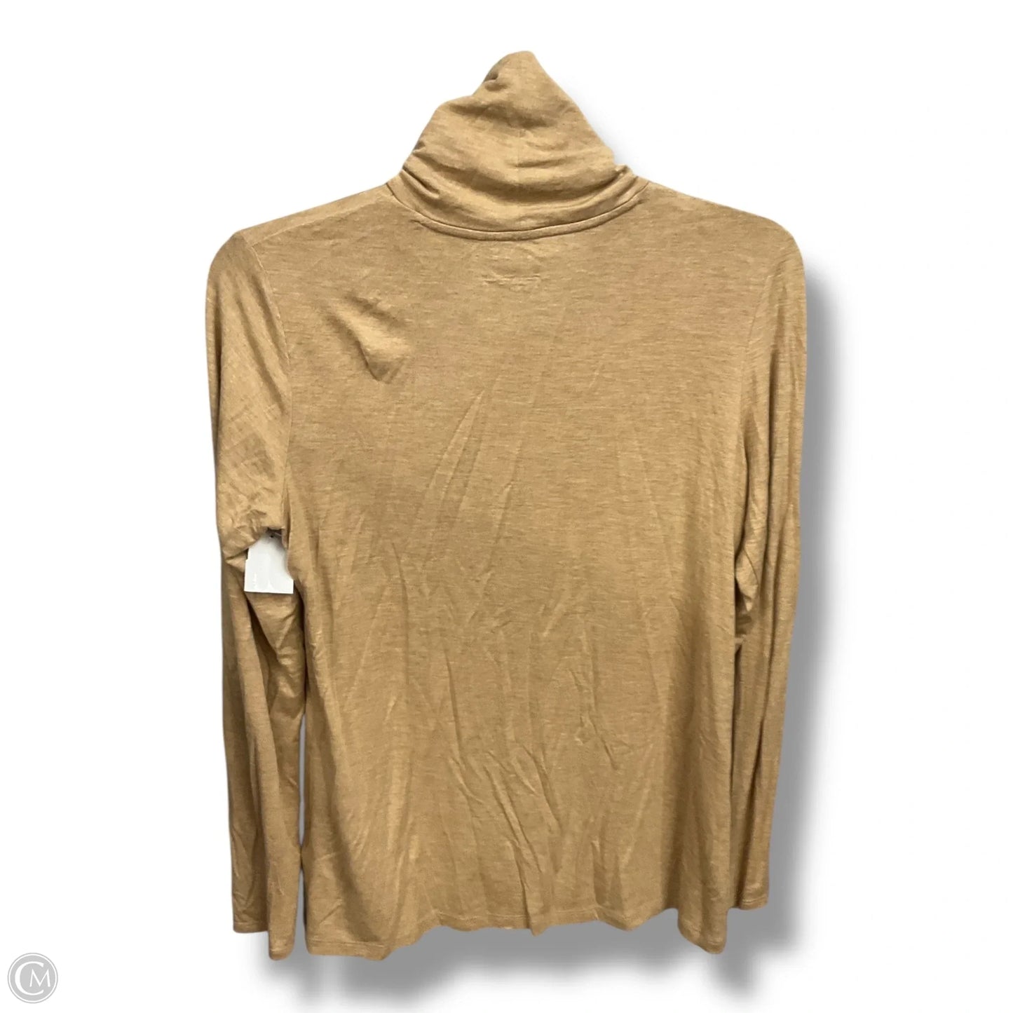 Top Long Sleeve By Tahari In Tan, Size: S