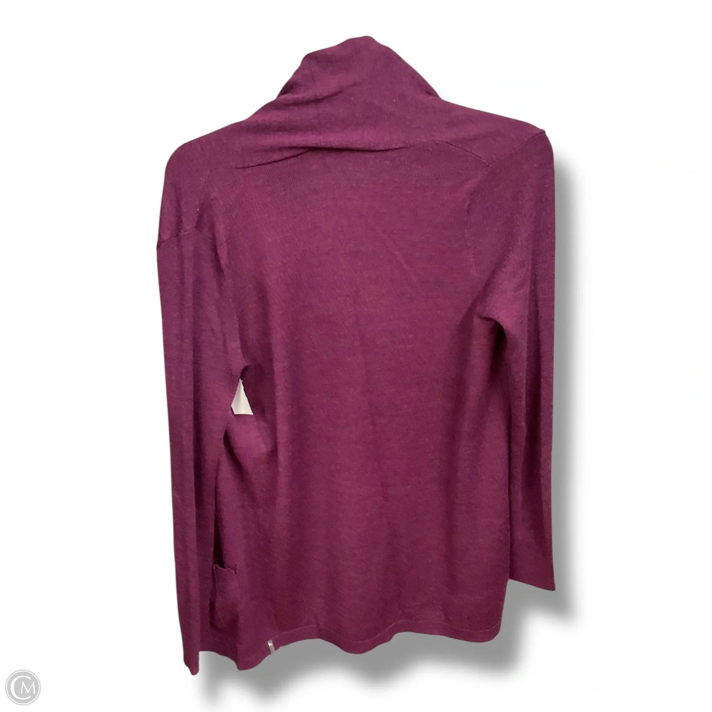 Cardigan By Eddie Bauer In Purple, Size: S