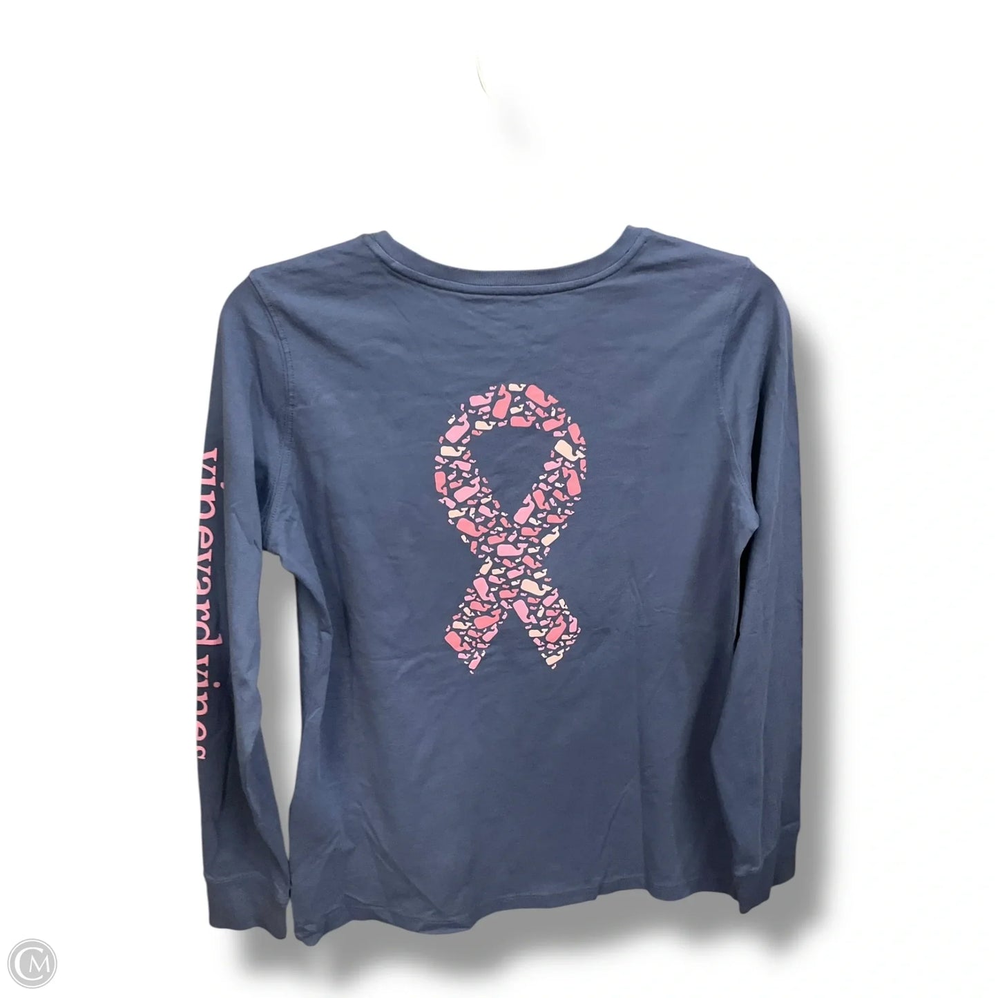 Top Long Sleeve By Vineyard Vines In Blue, Size: Xxs