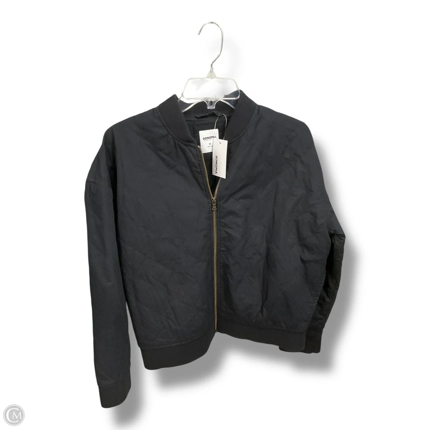 Jacket Puffer & Quilted By Sonoma In Black, Size: M