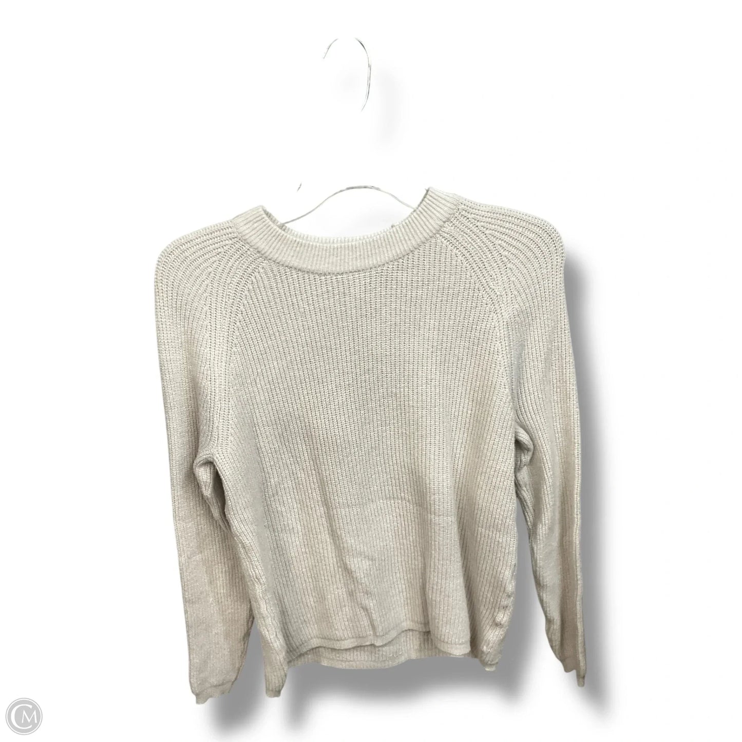 Top Long Sleeve By Tahari In Beige, Size: M