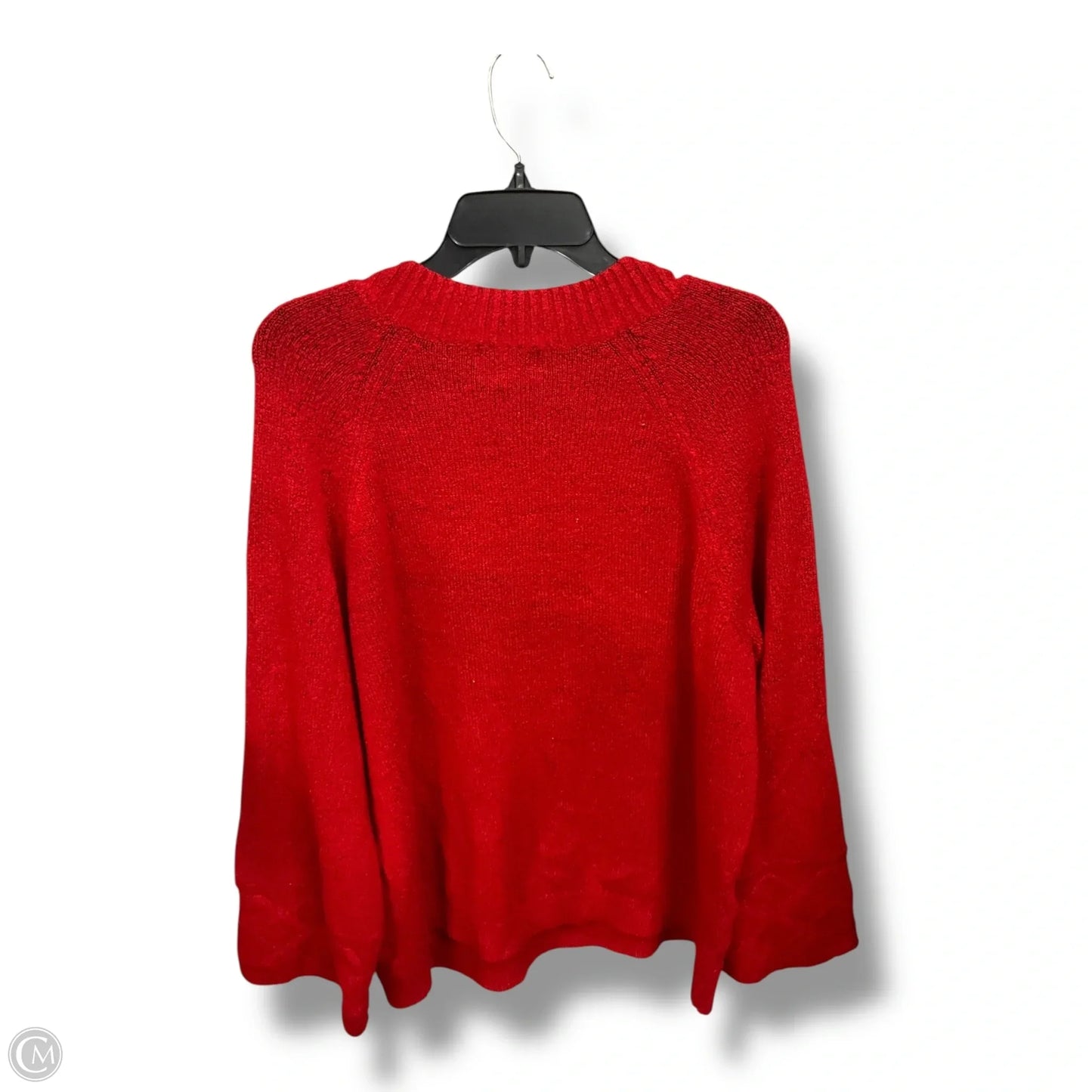 Sweater By Liz Claiborne In Red, Size: Xxl