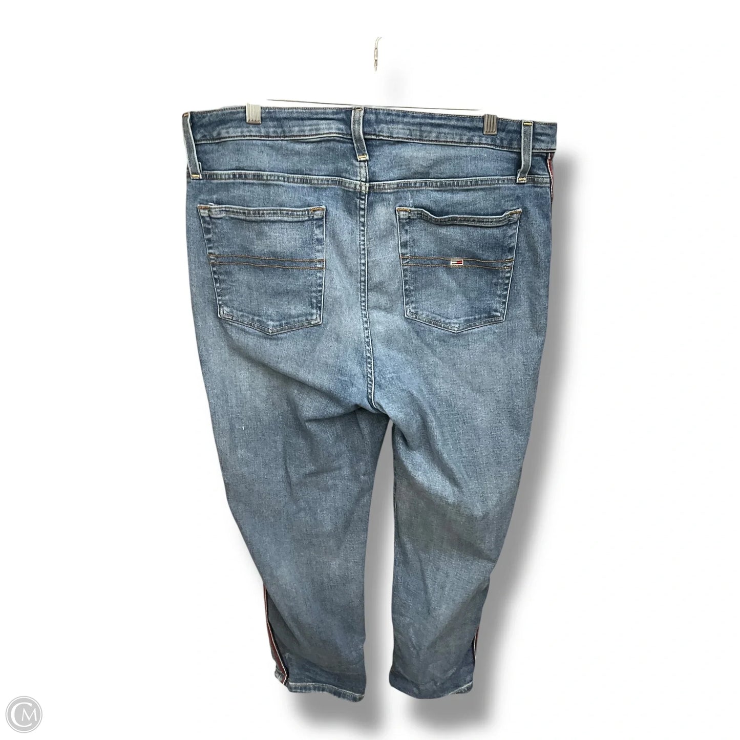 Jeans Straight By Tommy Hilfiger In Blue Denim, Size: 16