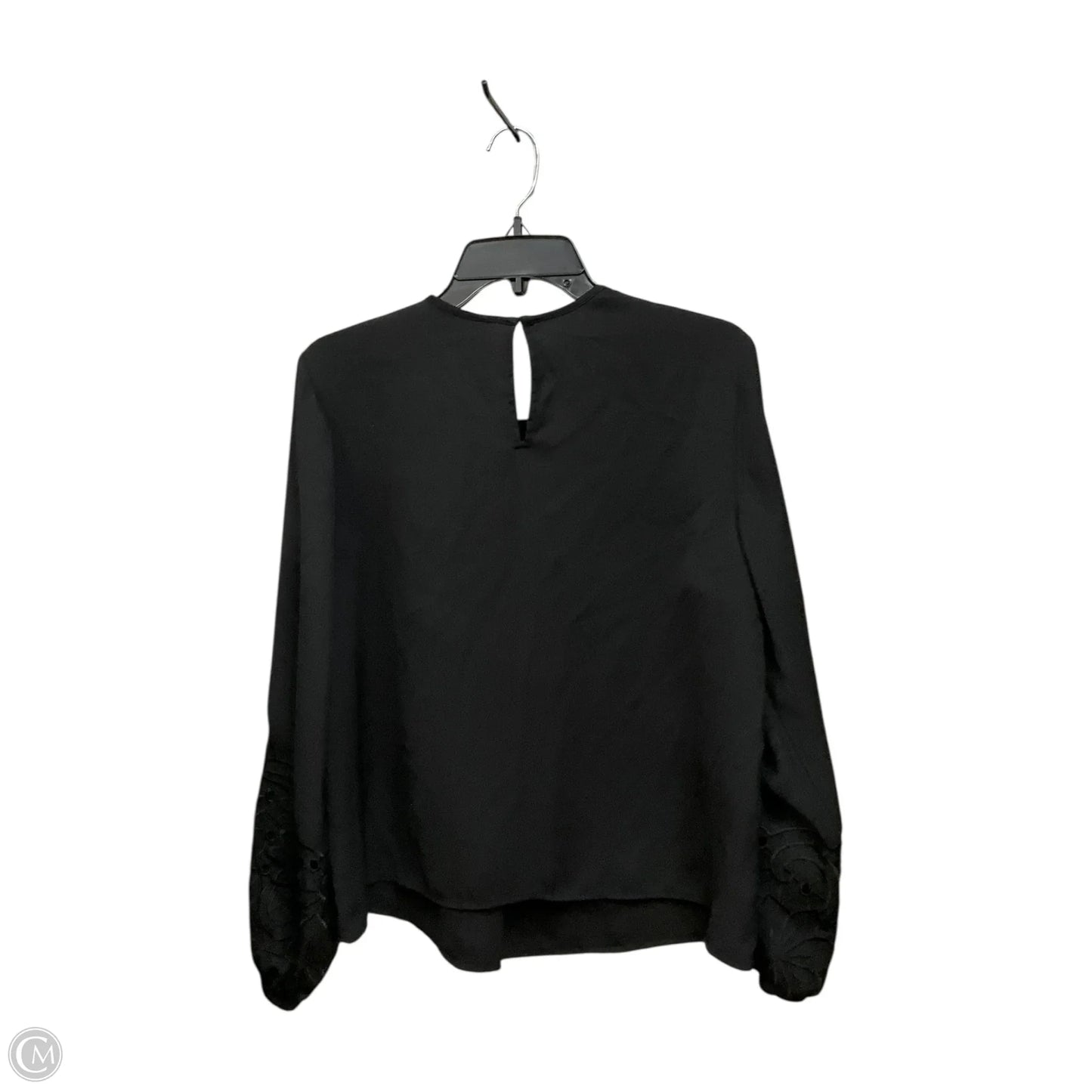 Top Long Sleeve By Express In Black, Size: L