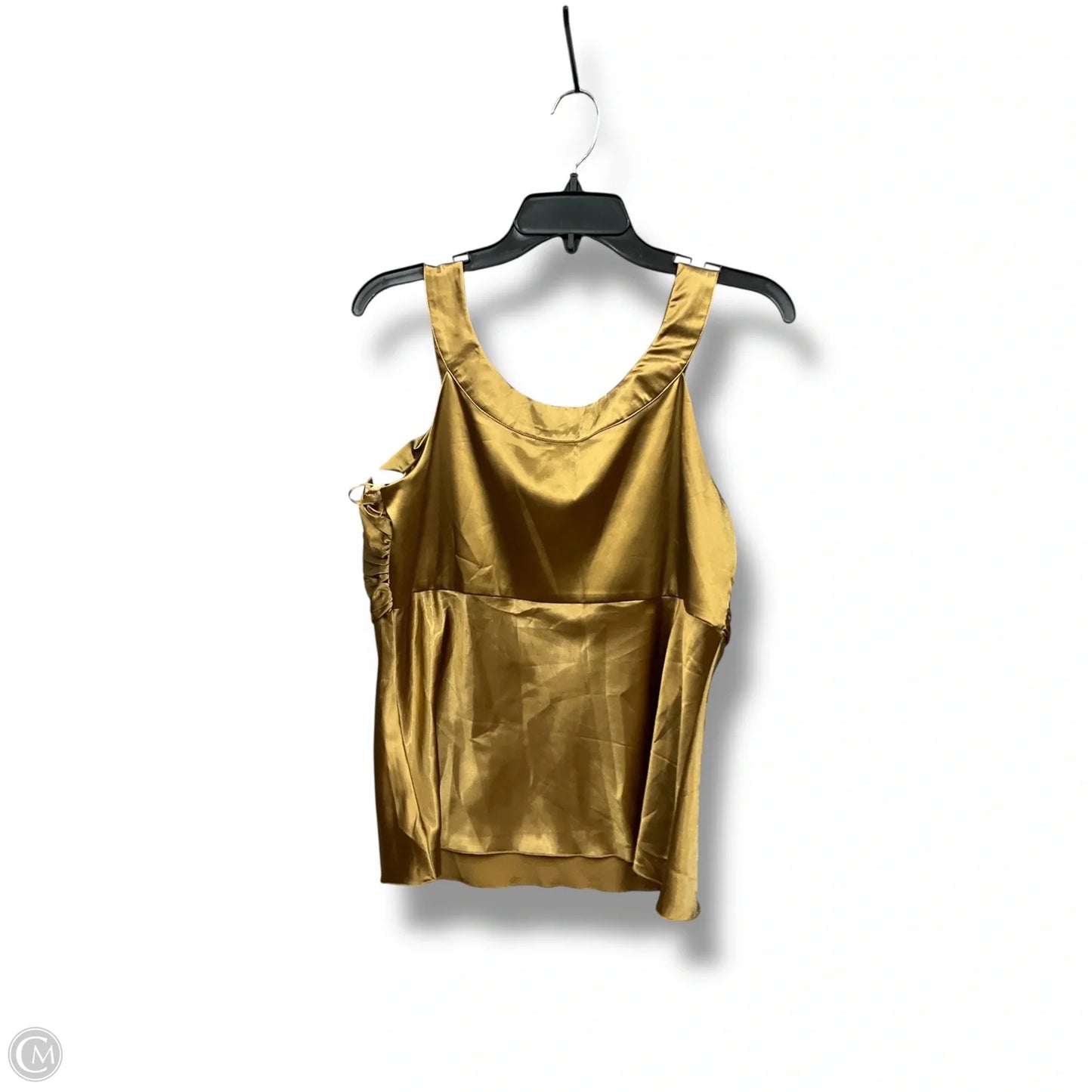 Top Sleeveless By Spencer Jeremy In Gold, Size: L