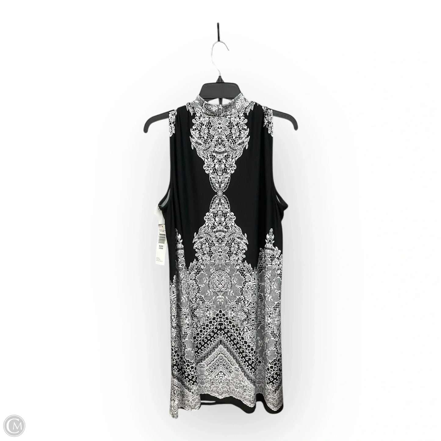 Dress Casual Short By Tiana B In Black & White, Size: Xxl