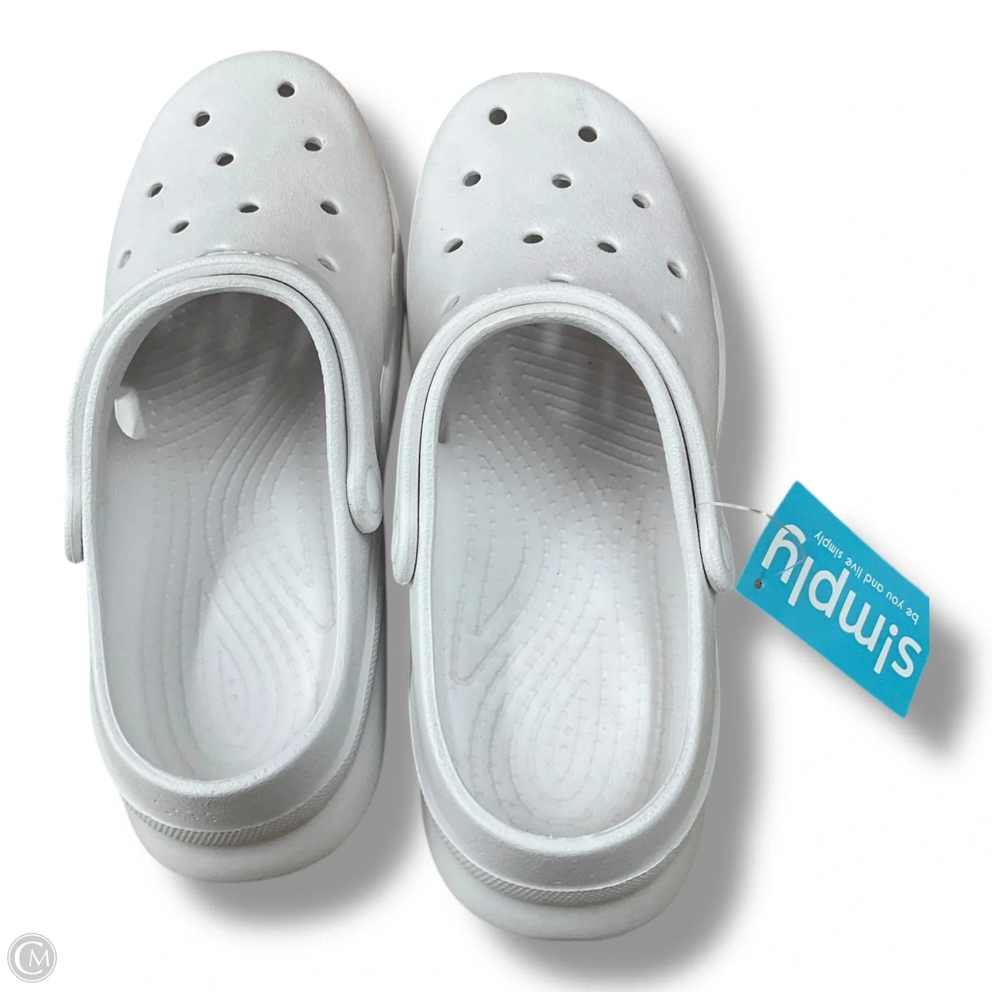 Shoes Flats By Clothes Mentor In White, Size: 11