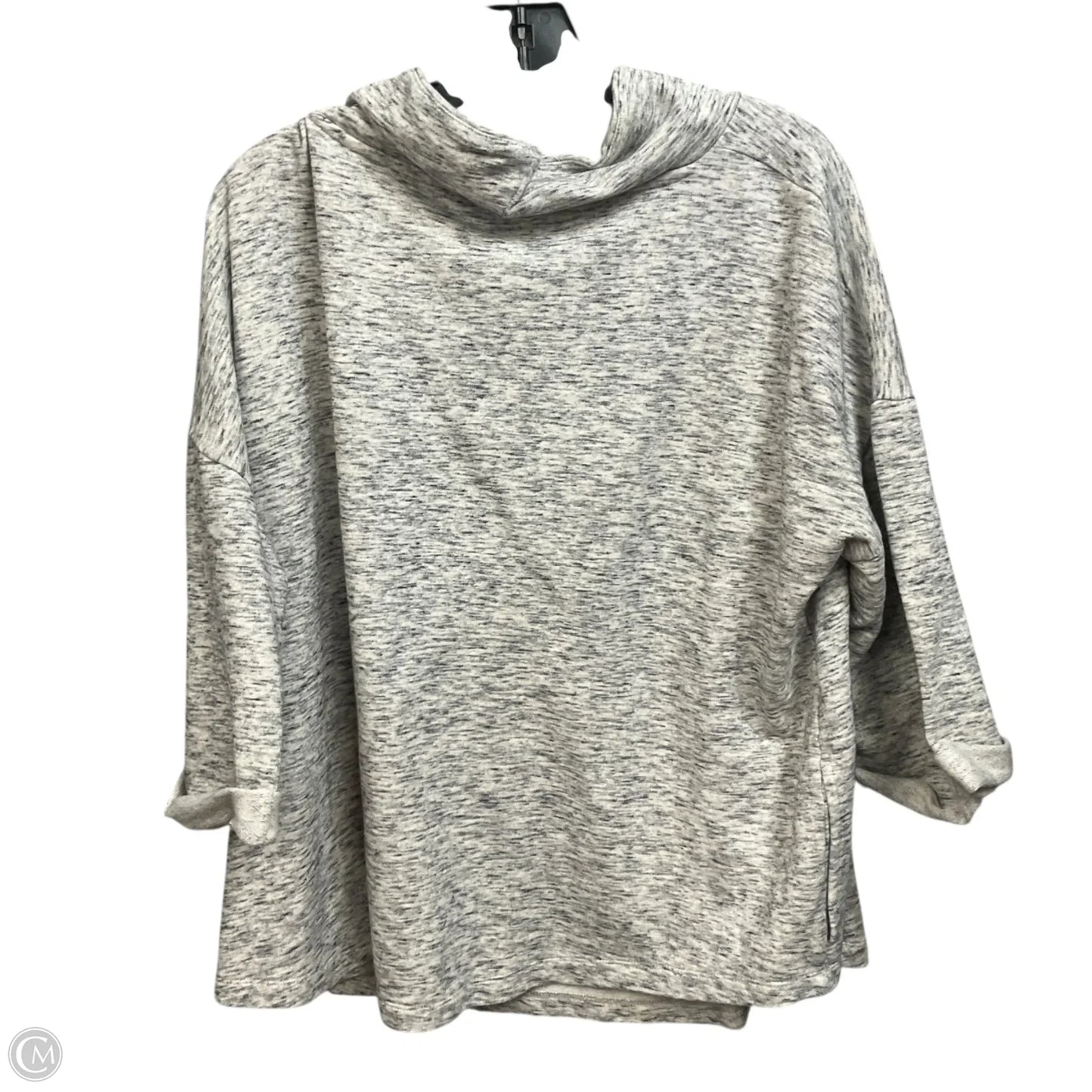 Top 3/4 Sleeve Basic By Pure Jill In Grey, Size: Xl