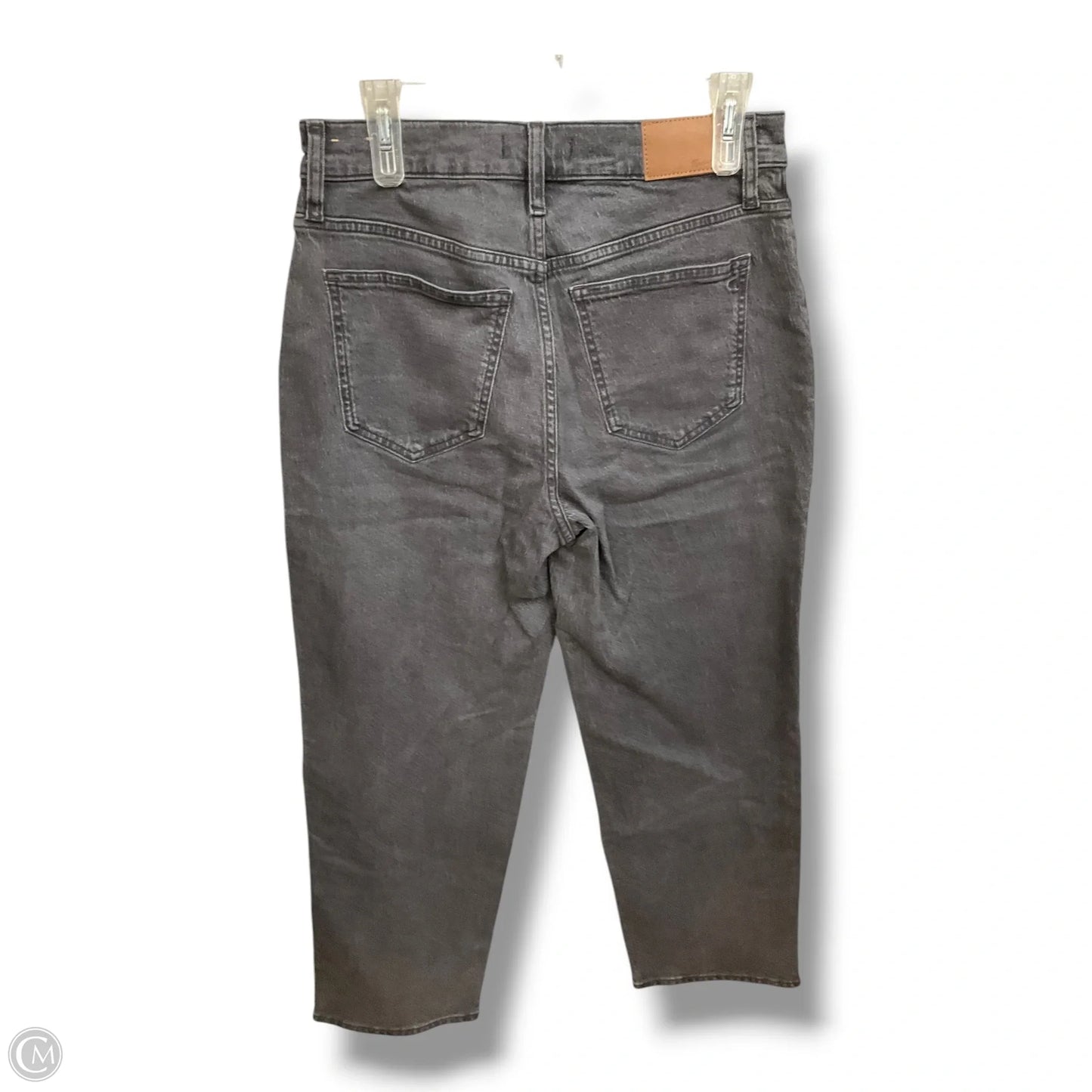 Pants Wide Leg By Madewell In Grey Denim, Size: 8