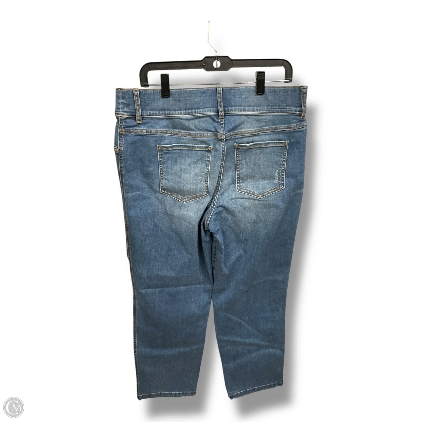 Jeans Jeggings By Spanx In Blue Denim, Size: 18