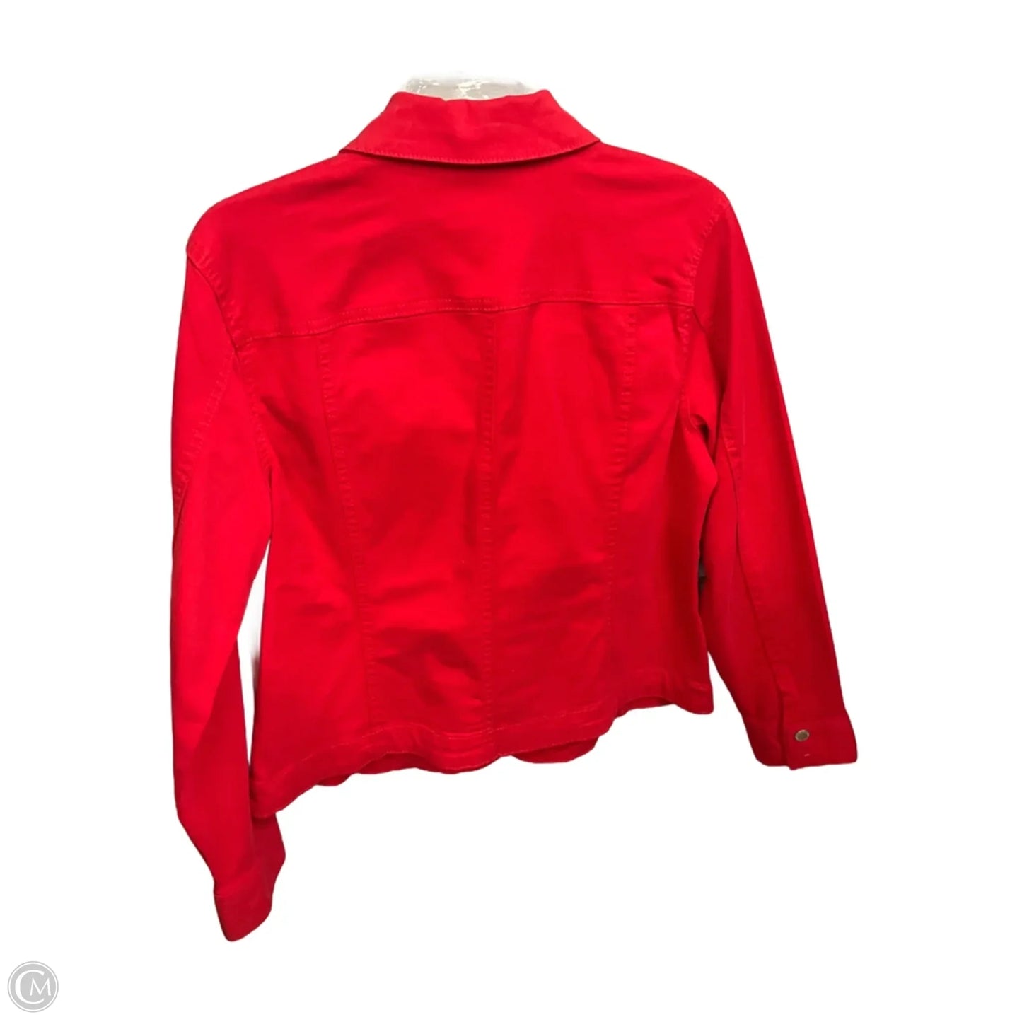 Jacket Other By Charter Club In Red, Size: L