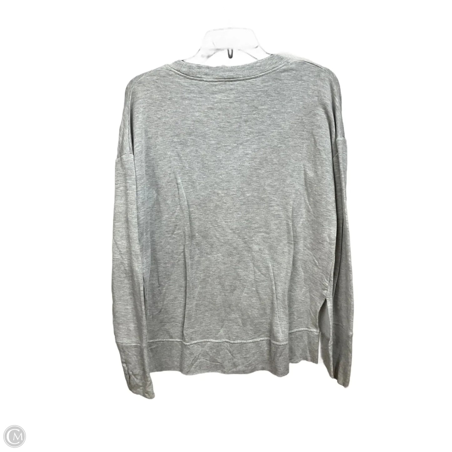 Sweatshirt Crewneck By Athleta In Grey, Size: M