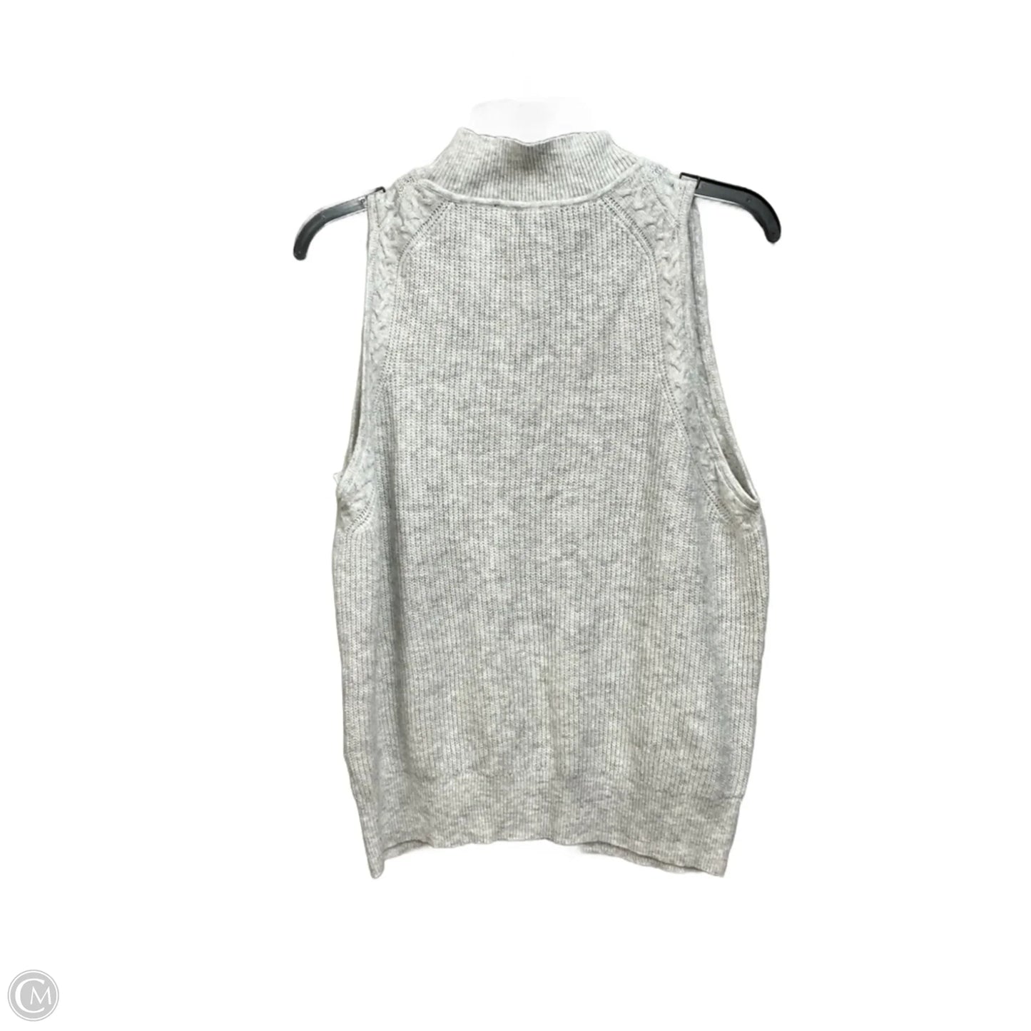 Vest Sweater By White House Black Market In Grey, Size: Xl
