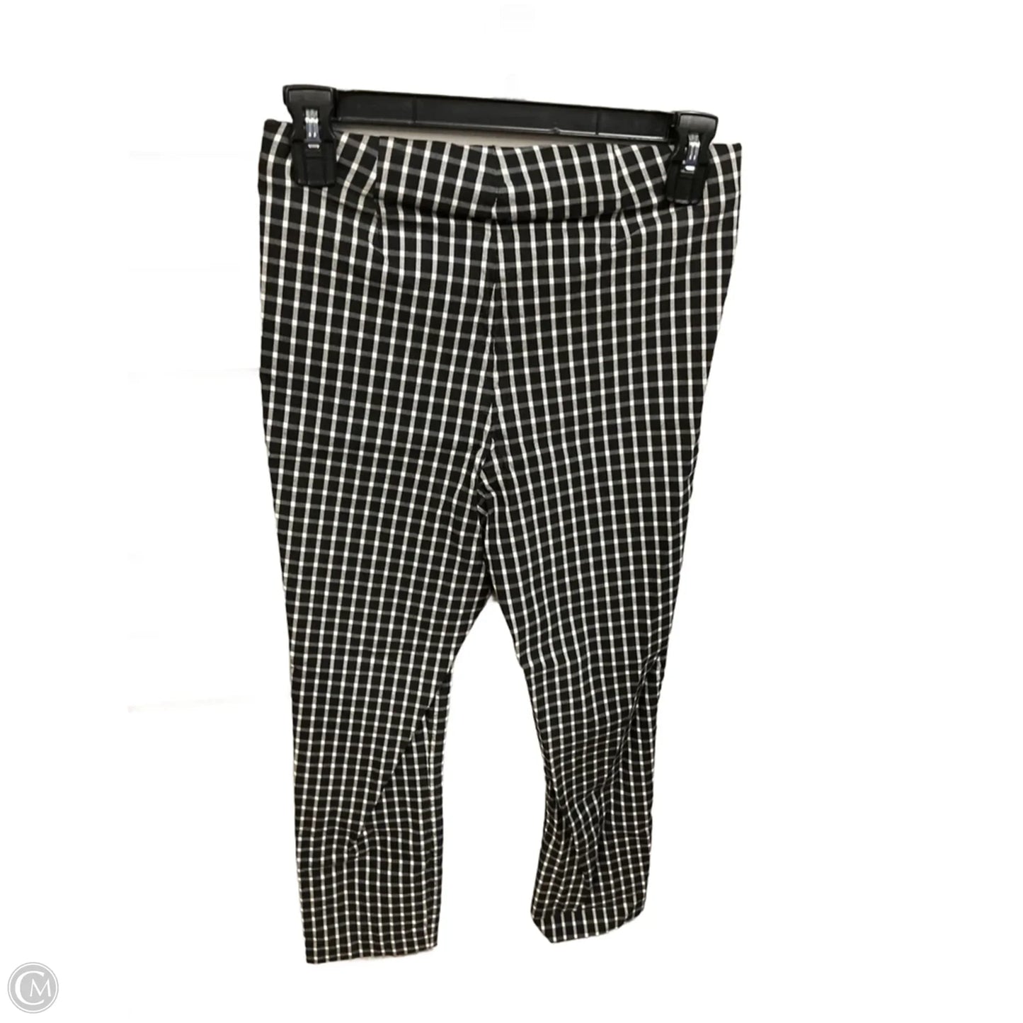 Pants Leggings By Adrianna Papell In Plaid Pattern, Size: 6