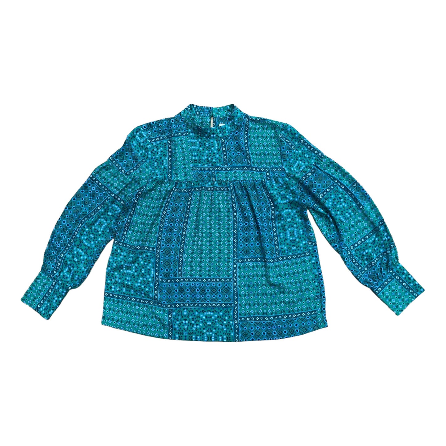 Blouse Long Sleeve By Loft Size: L