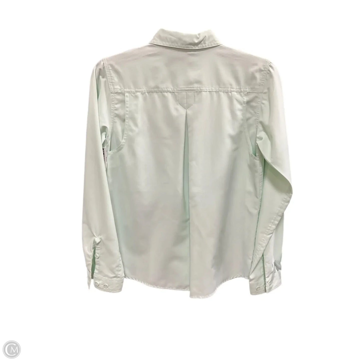 Athletic Top Long Sleeve Collar By Royal Robbins In Mint, Size: Xs