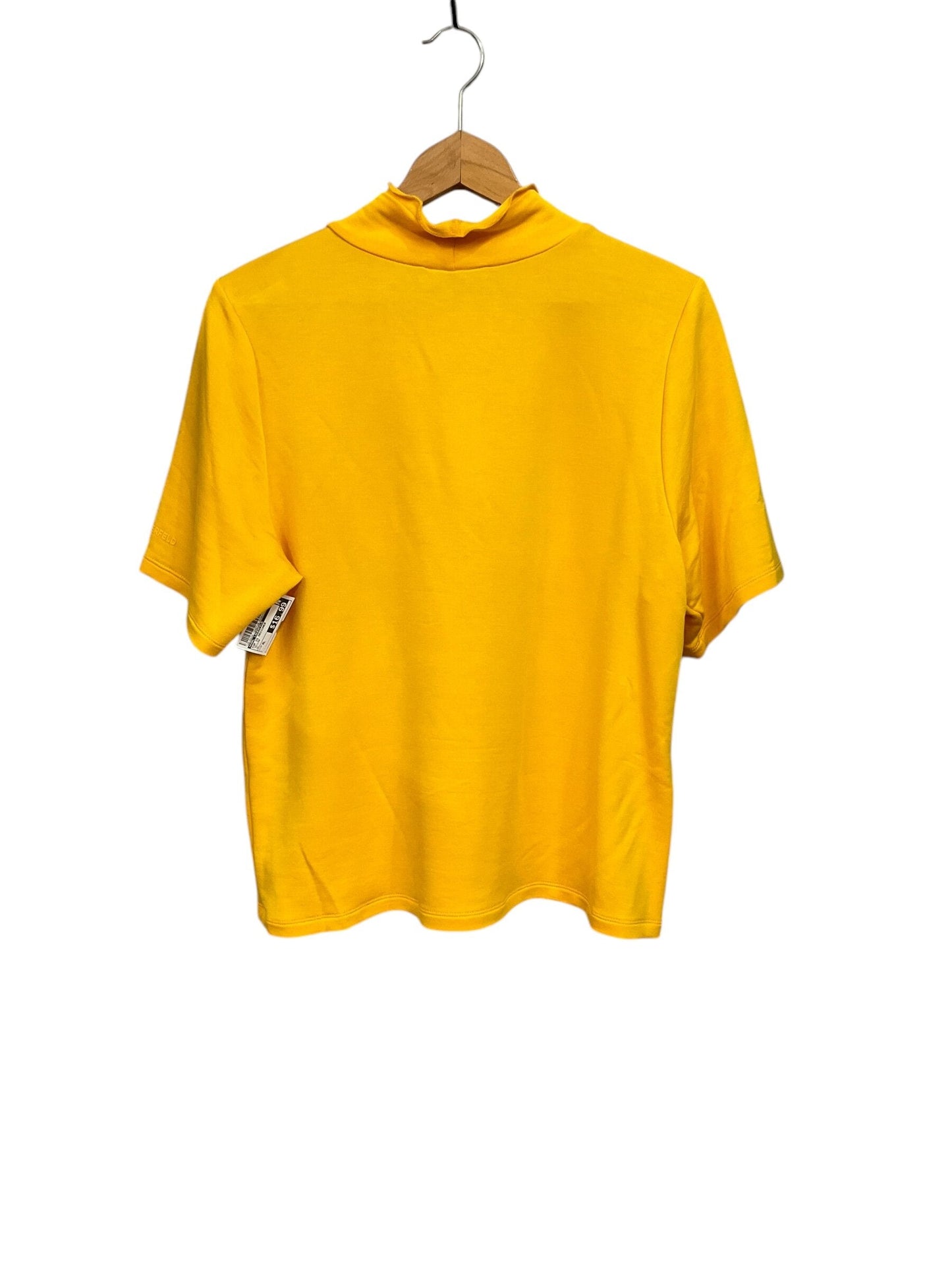 Top Short Sleeve Designer By Karl Lagerfeld Size: Xl