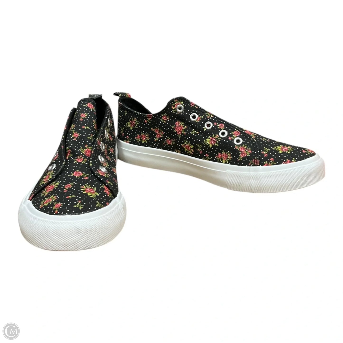 Shoes Sneakers By Serra In Floral Print, Size: 9