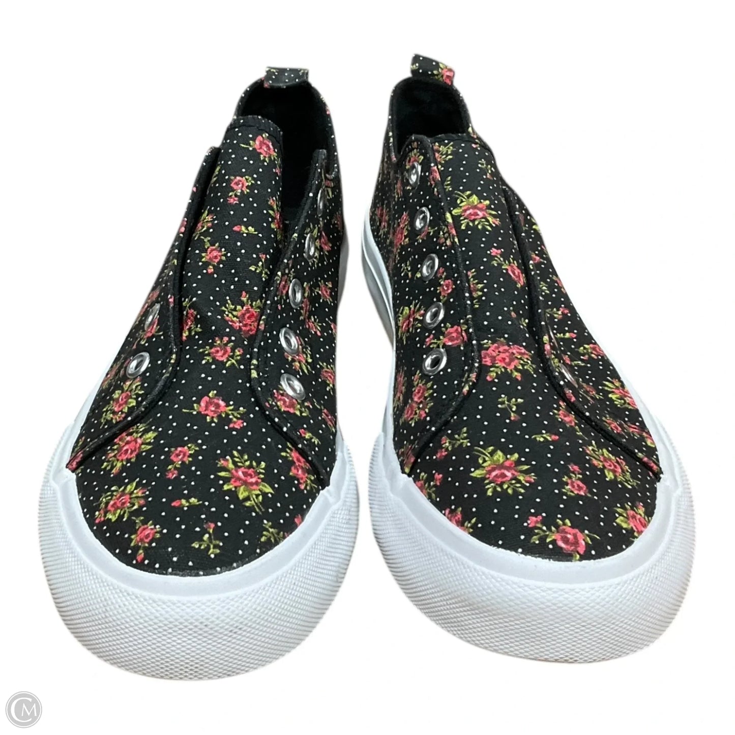 Shoes Sneakers By Serra In Floral Print, Size: 9