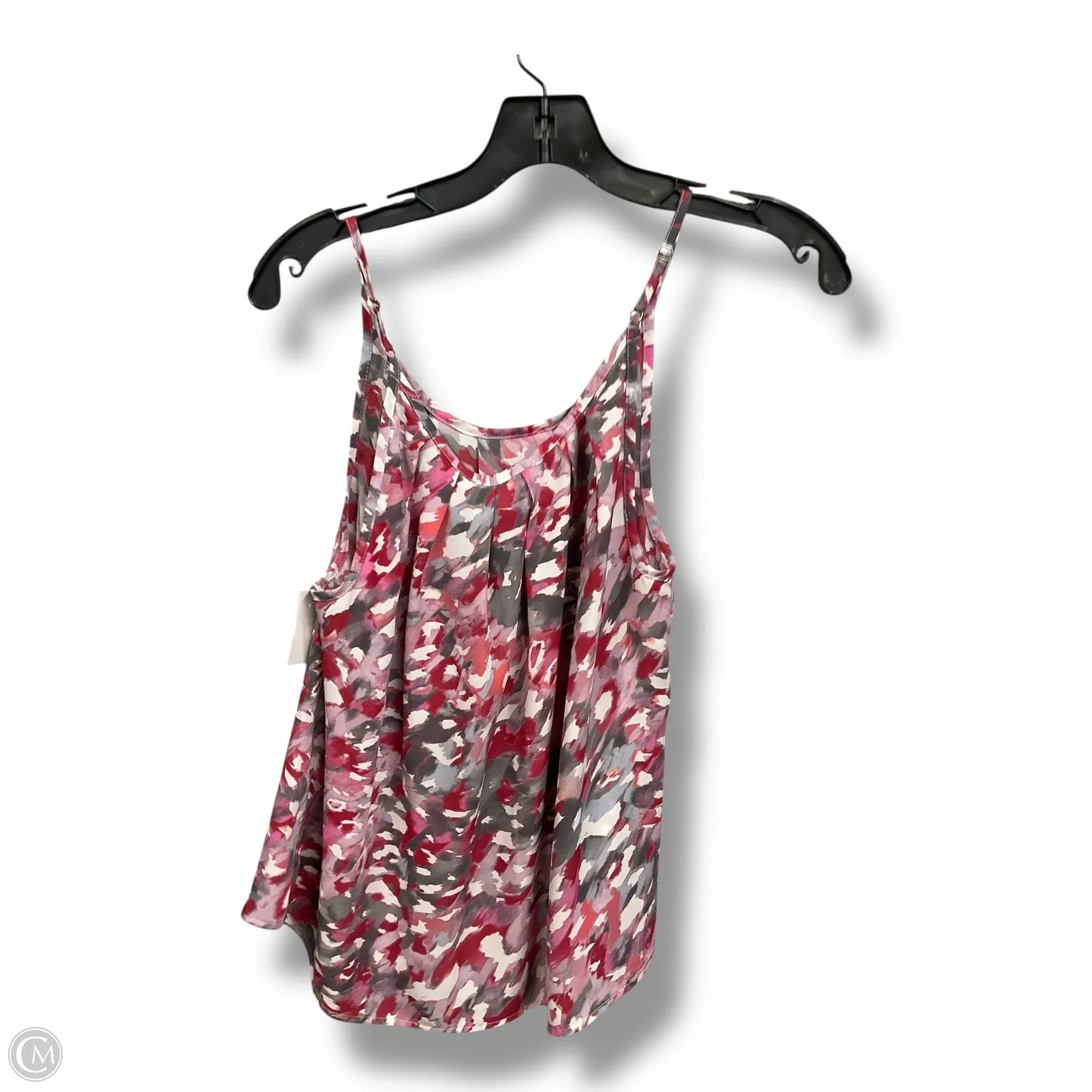 Top Sleeveless By Allison Joy In Grey & Pink, Size: M