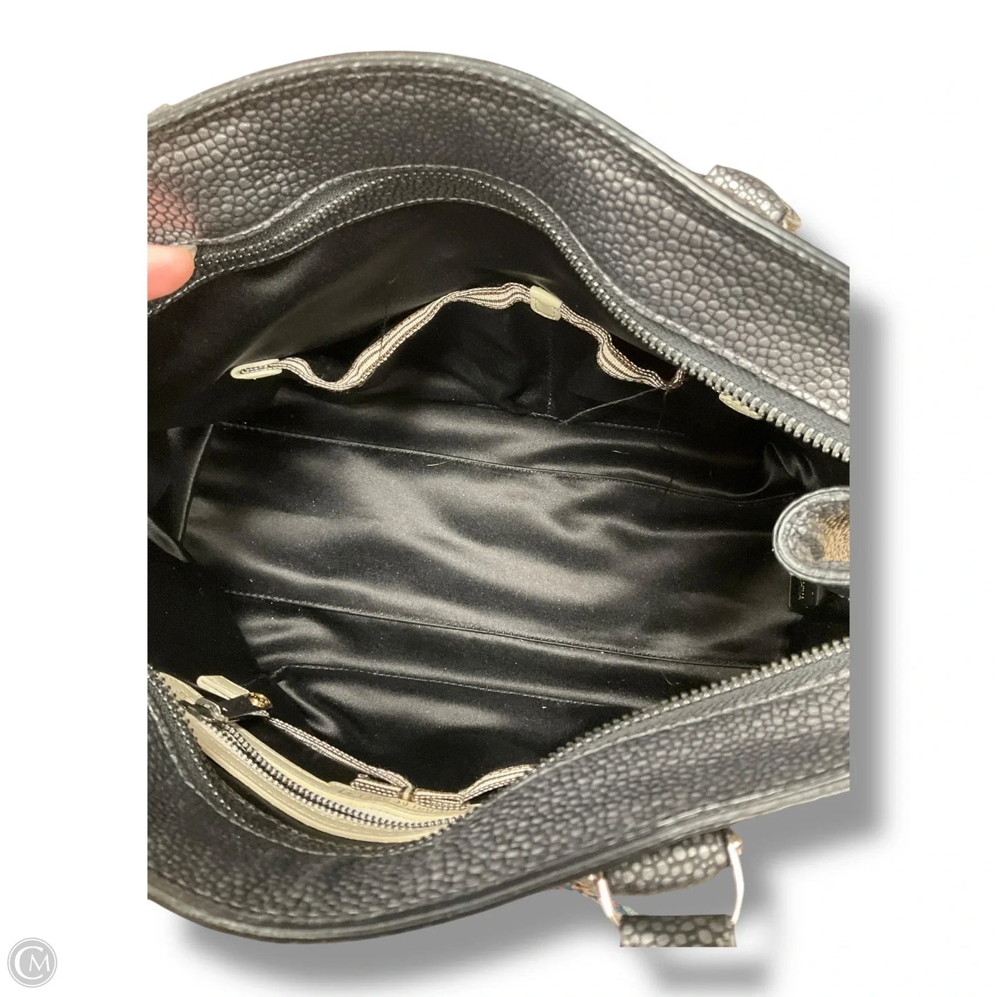 Handbag Leather By Henri Bendel, Size: Medium