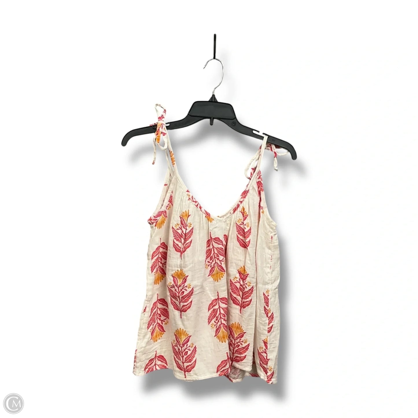 Top Sleeveless By Old Navy In Floral Print, Size: S