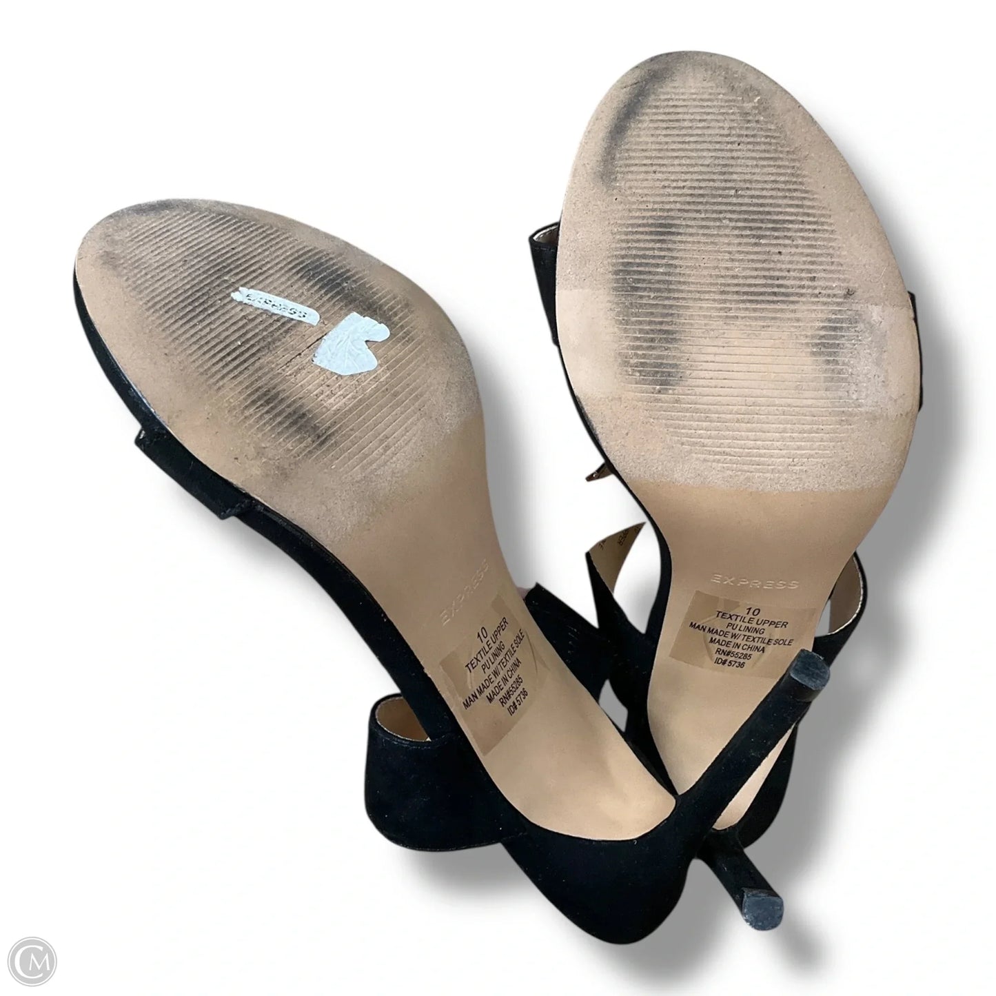 Shoes Heels Stiletto By Express In Black, Size: 10