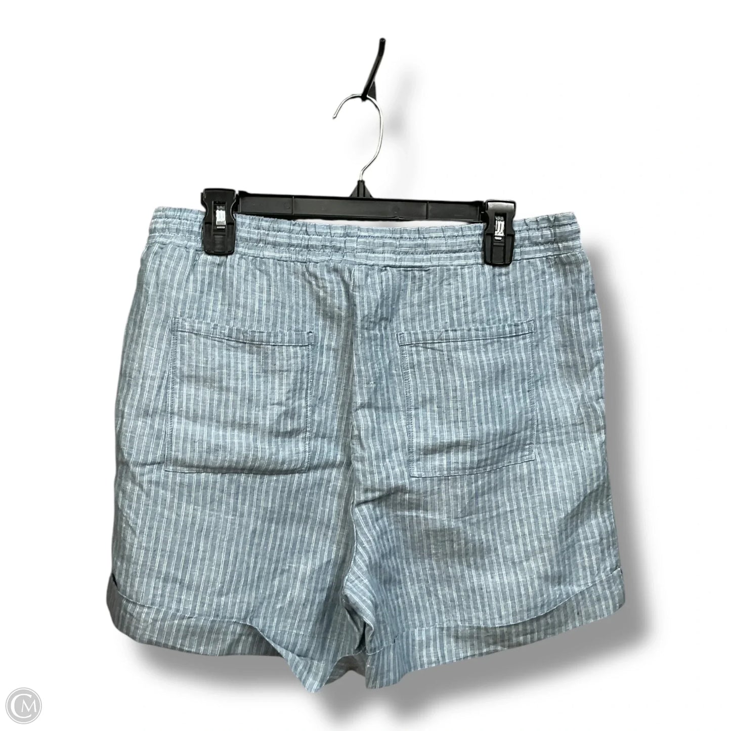 Shorts By Ellen Tracy In Blue & White, Size: 10