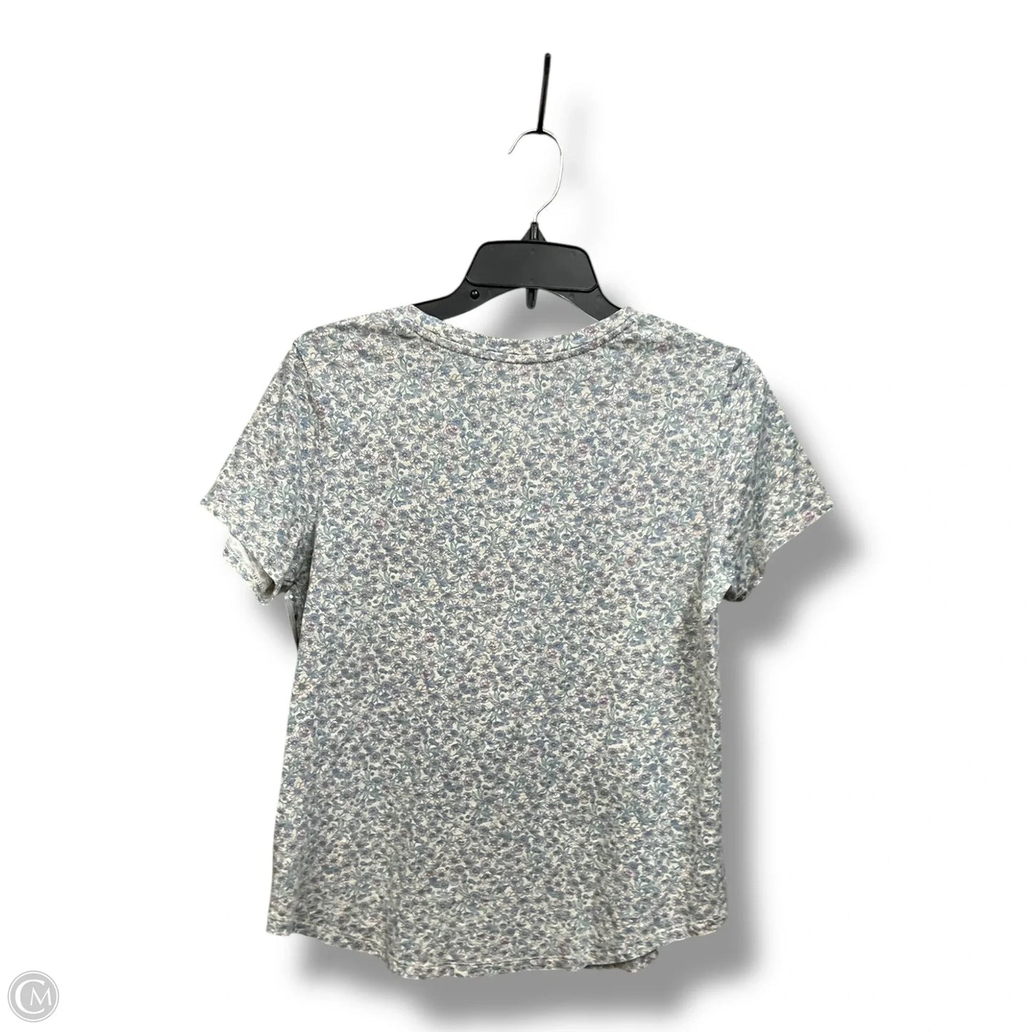 Top Short Sleeve By Old Navy In Floral Print, Size: M