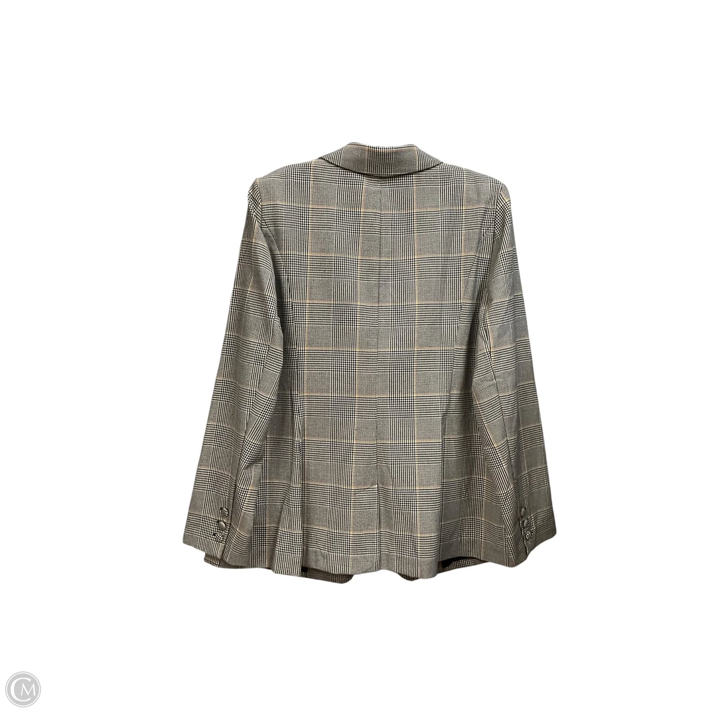 Blazer By Lane Bryant In Plaid Pattern, Size: L