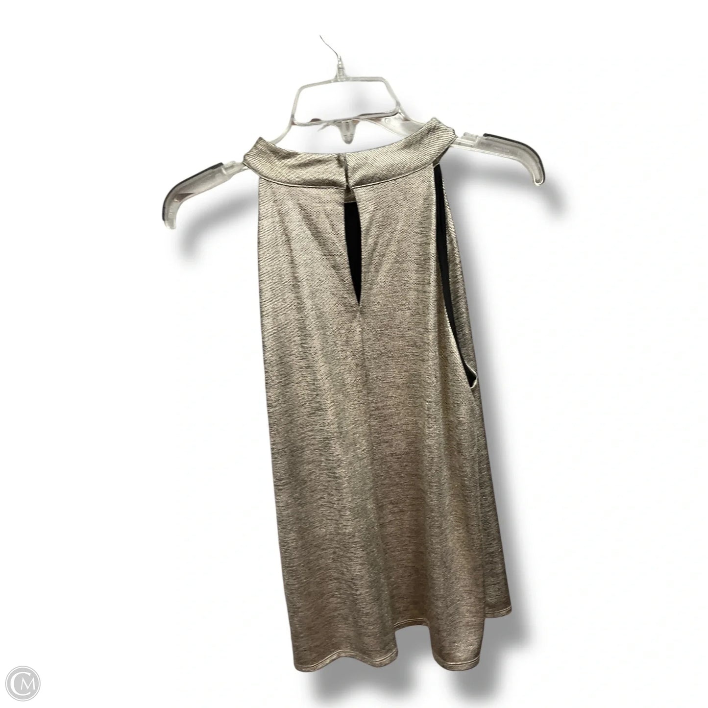 Top Sleeveless By White House Black Market In Gold, Size: L